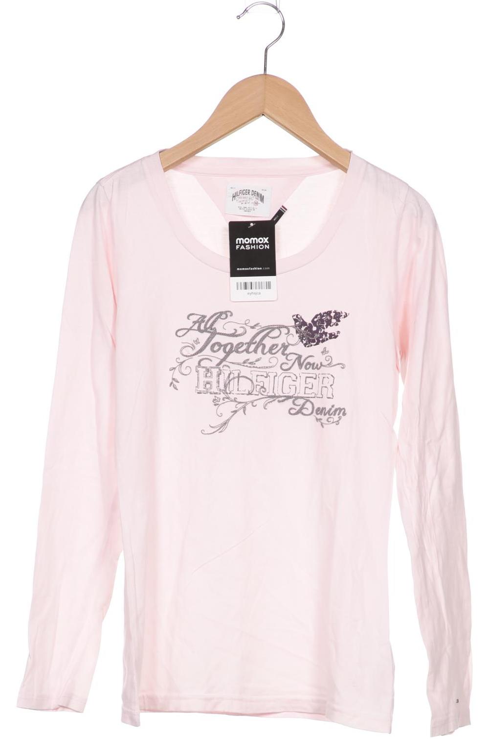 

Hilfiger Denim Damen Langarmshirt, pink, Gr. 36