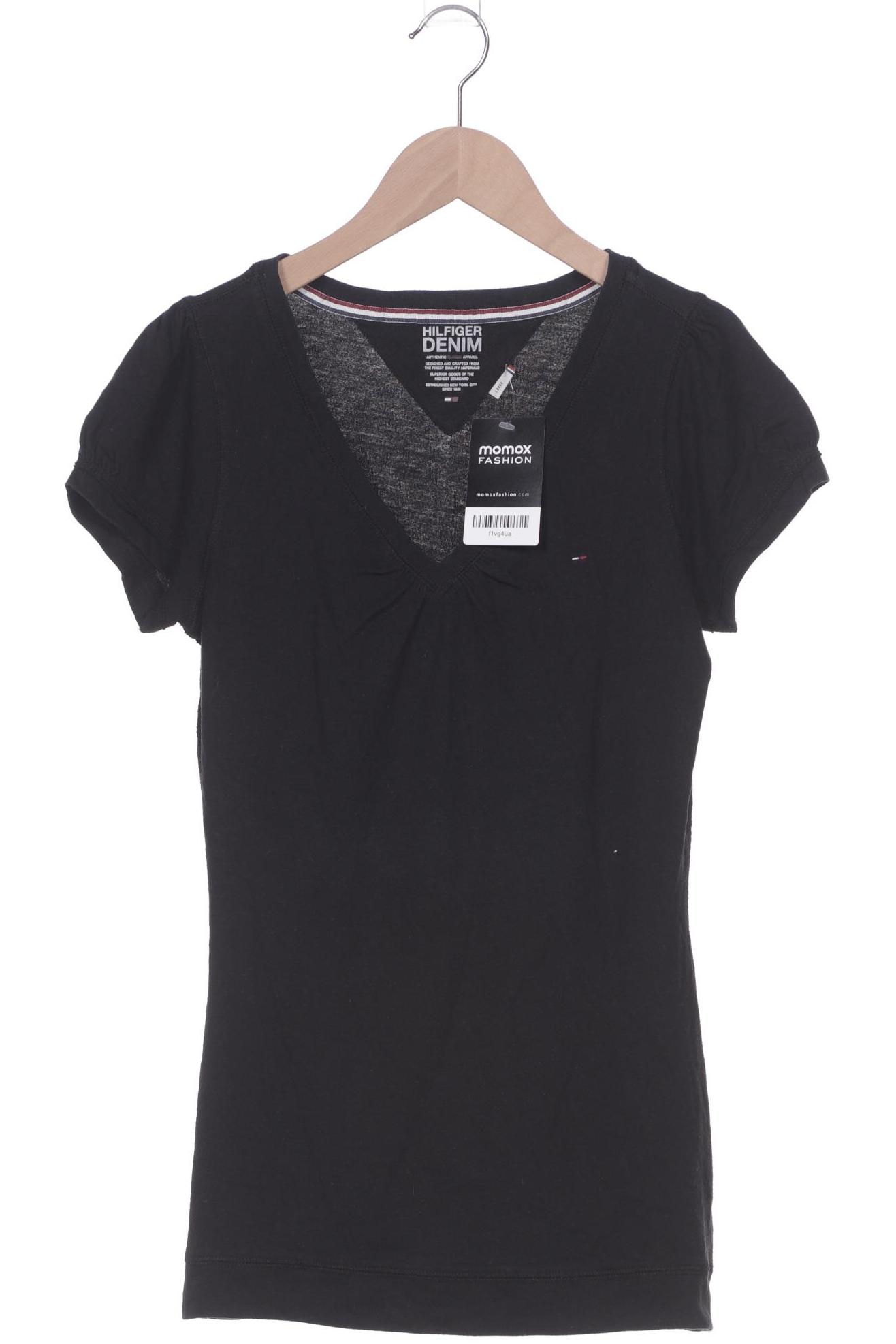 

Hilfiger Denim Damen T-Shirt, schwarz, Gr. 42