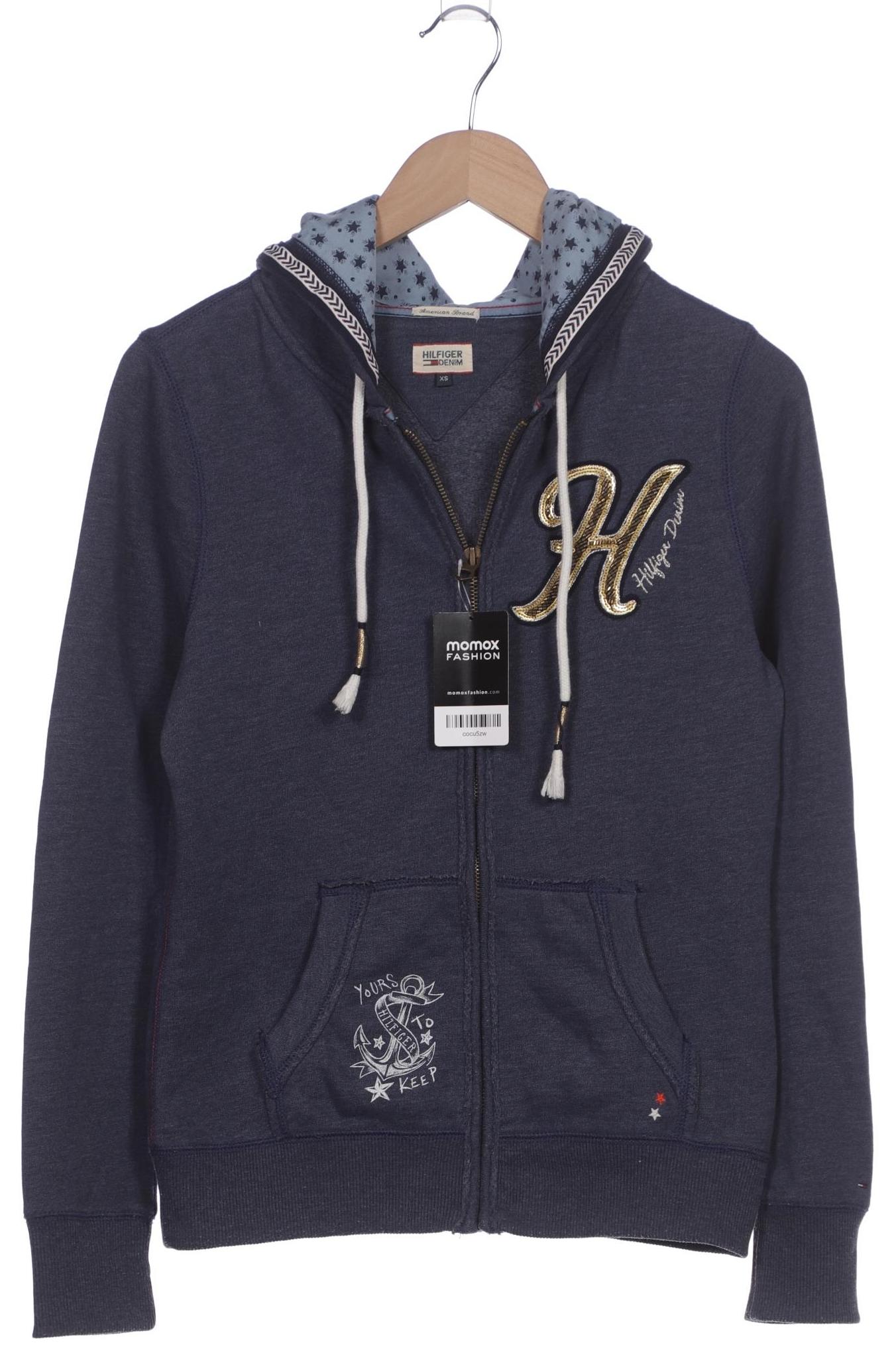 

Hilfiger Denim Damen Kapuzenpullover, marineblau, Gr. 34