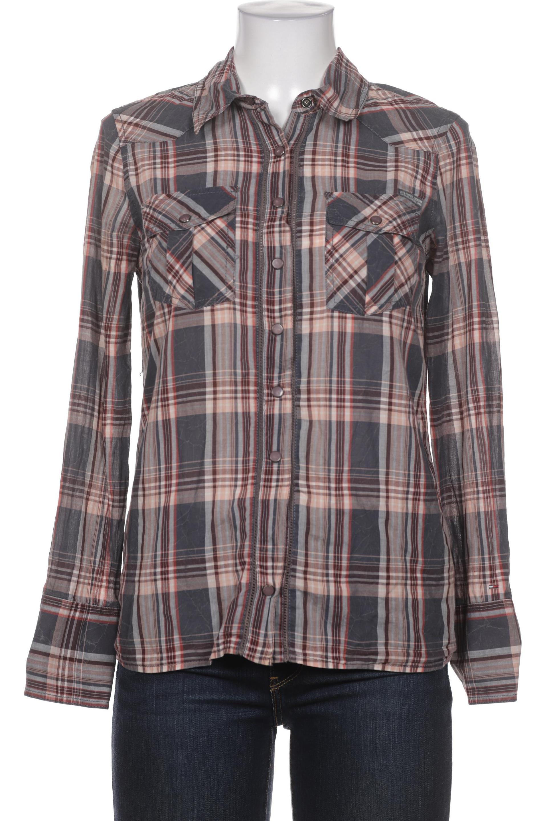 

Hilfiger Denim Damen Bluse, grau, Gr. 38