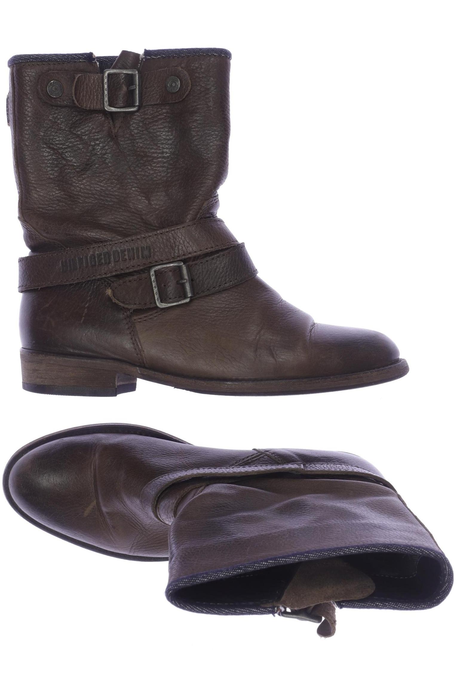 

Hilfiger Denim Damen Stiefelette, braun, Gr. 39
