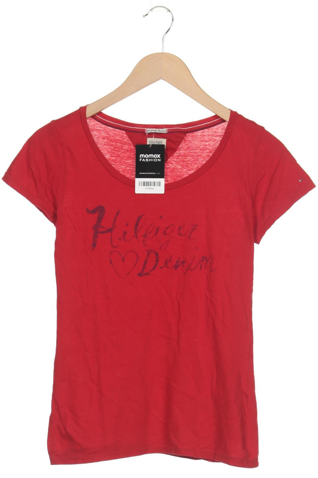 

Hilfiger Denim Damen T-Shirt, rot, Gr. 36