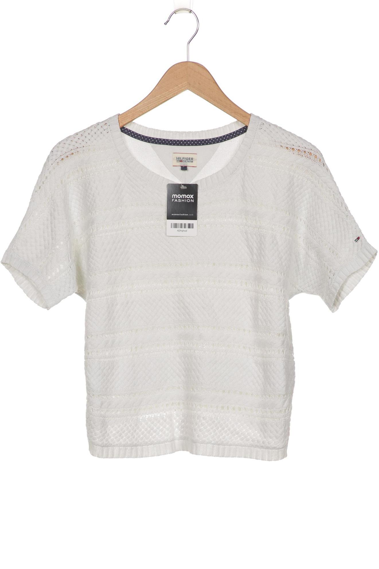 

HILFIGER DENIM Damen Pullover, weiß
