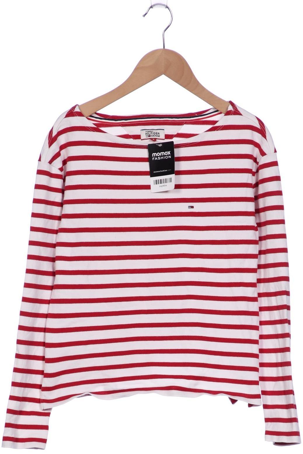 

Hilfiger Denim Damen Langarmshirt, weiß, Gr. 36