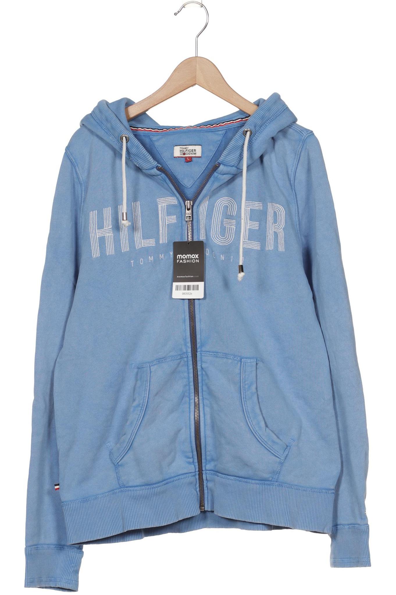 

Hilfiger Denim Damen Kapuzenpullover, blau, Gr. 42