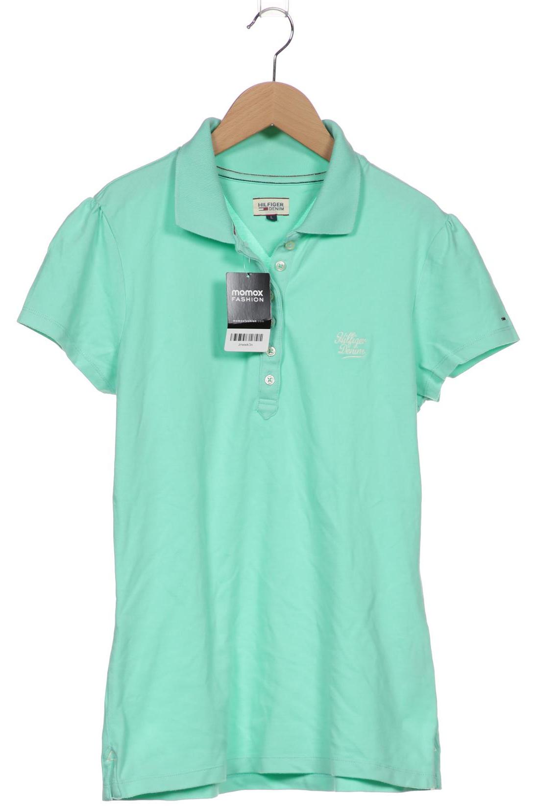 

HILFIGER DENIM Damen Poloshirt, grün