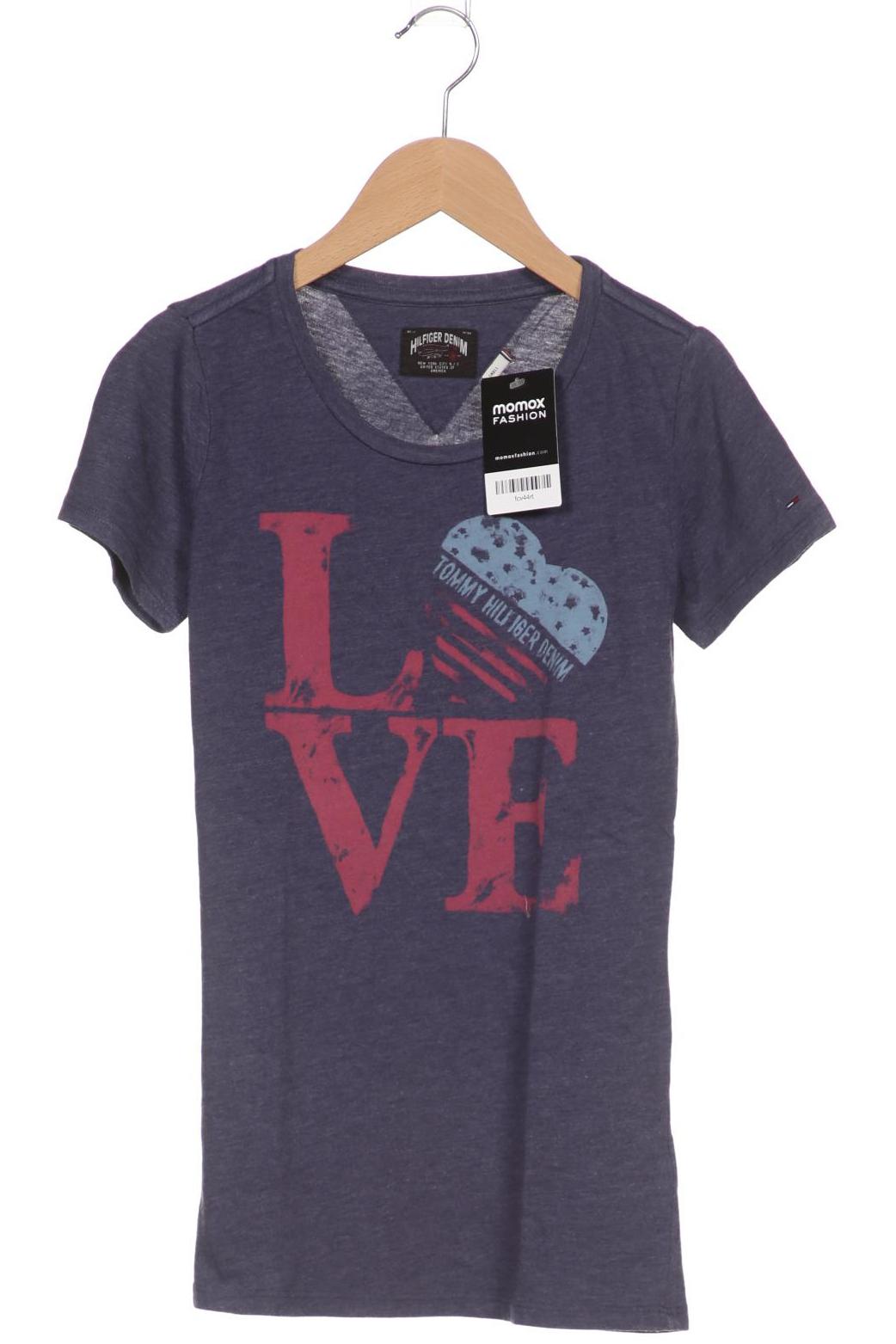 

HILFIGER DENIM Damen T-Shirt, marineblau