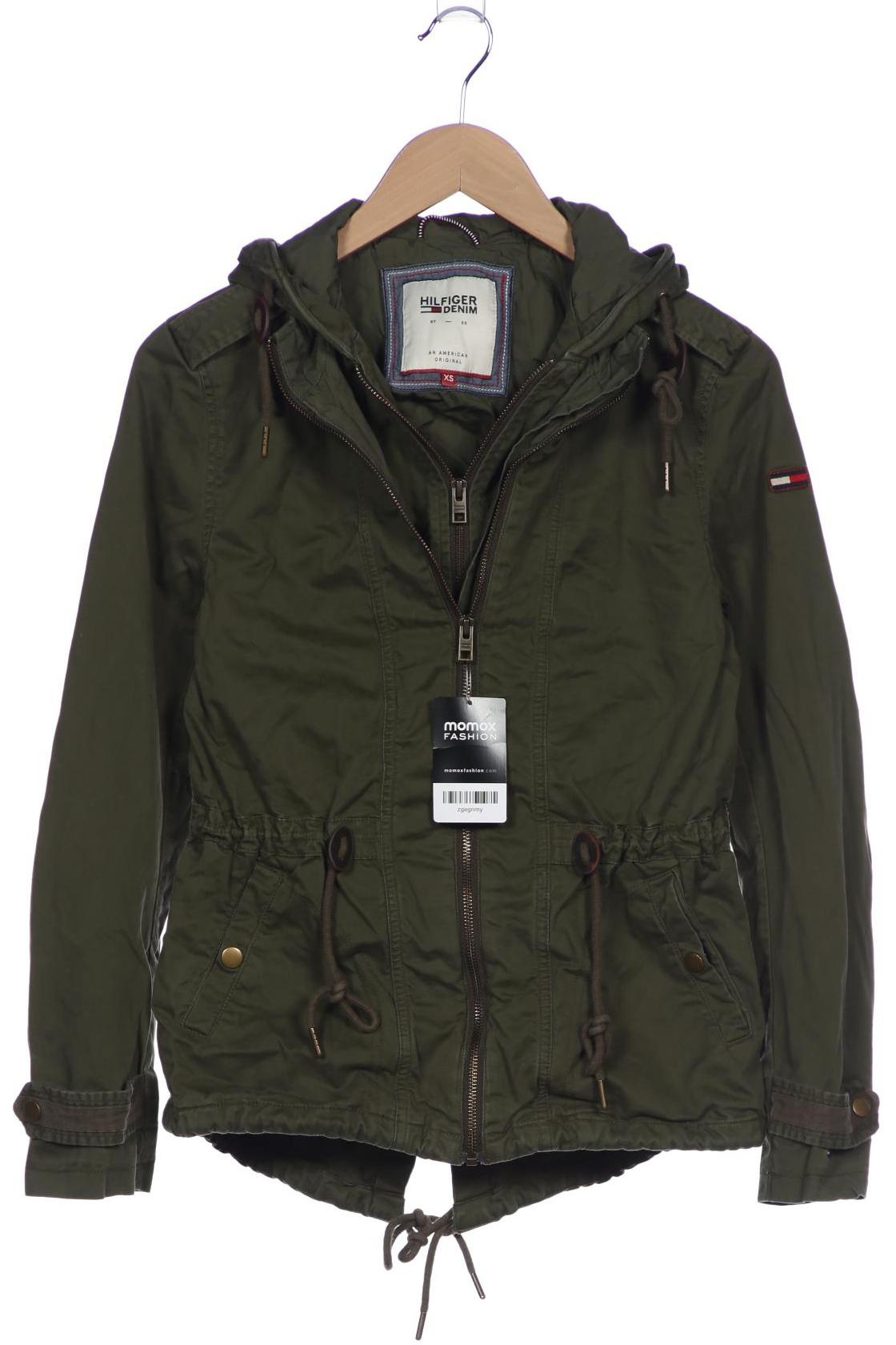 

Hilfiger Denim Damen Jacke, grün, Gr. 34