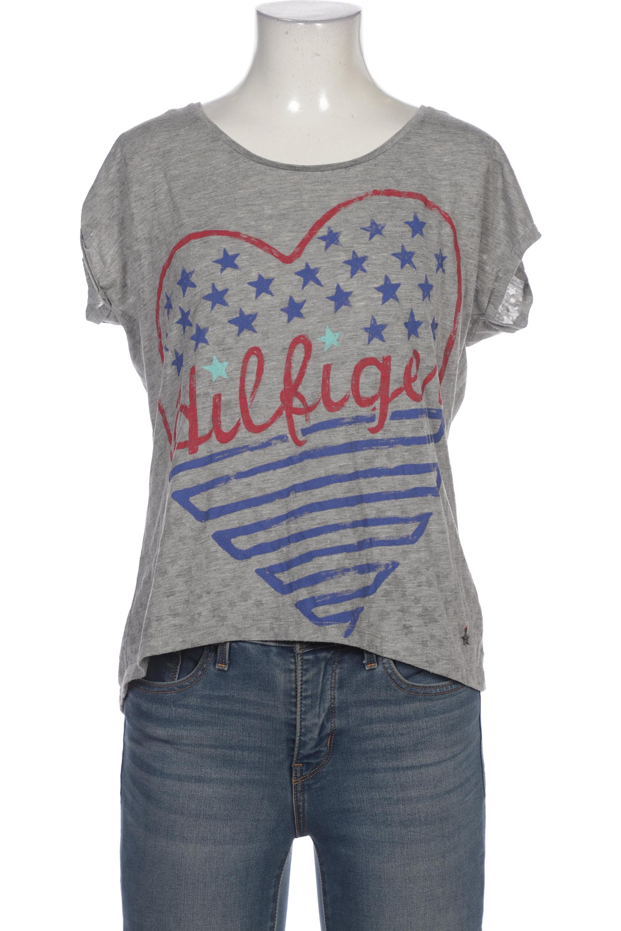 

Hilfiger Denim Damen T-Shirt, grau, Gr. 36