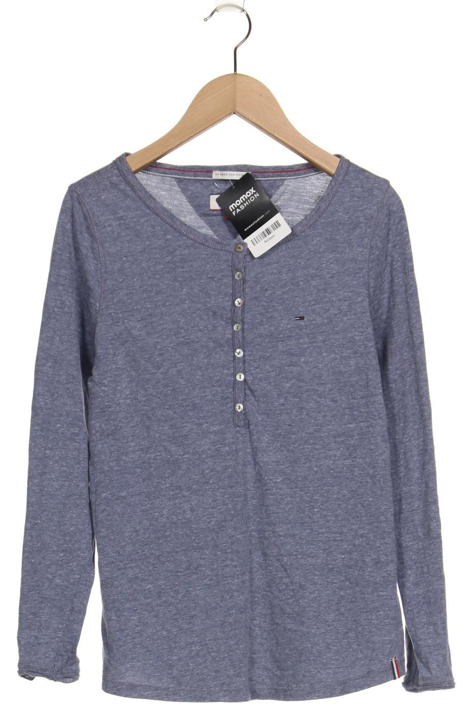 

Hilfiger Denim Damen Langarmshirt, blau, Gr. 34