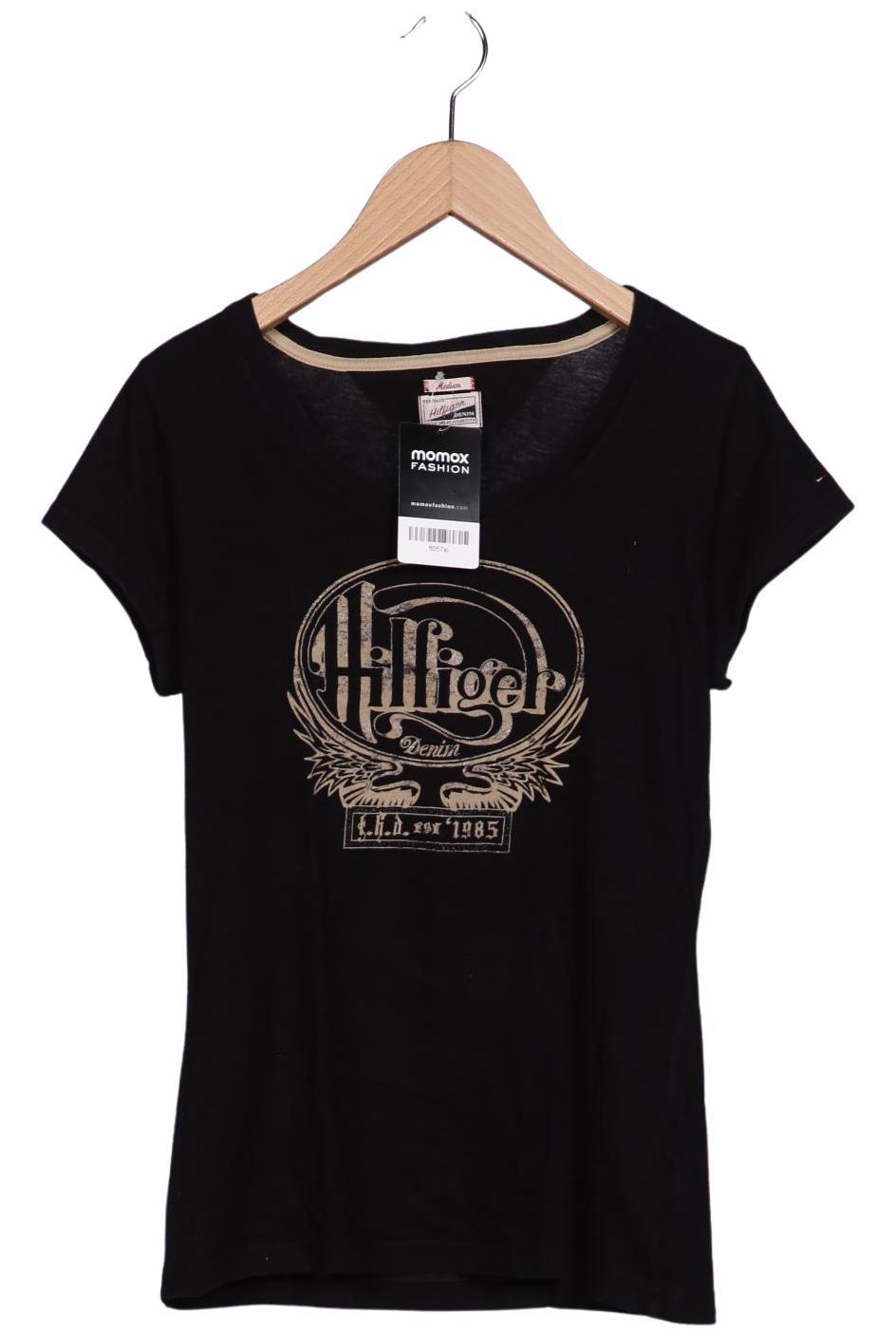 

Hilfiger Denim Damen T-Shirt, schwarz, Gr. 38