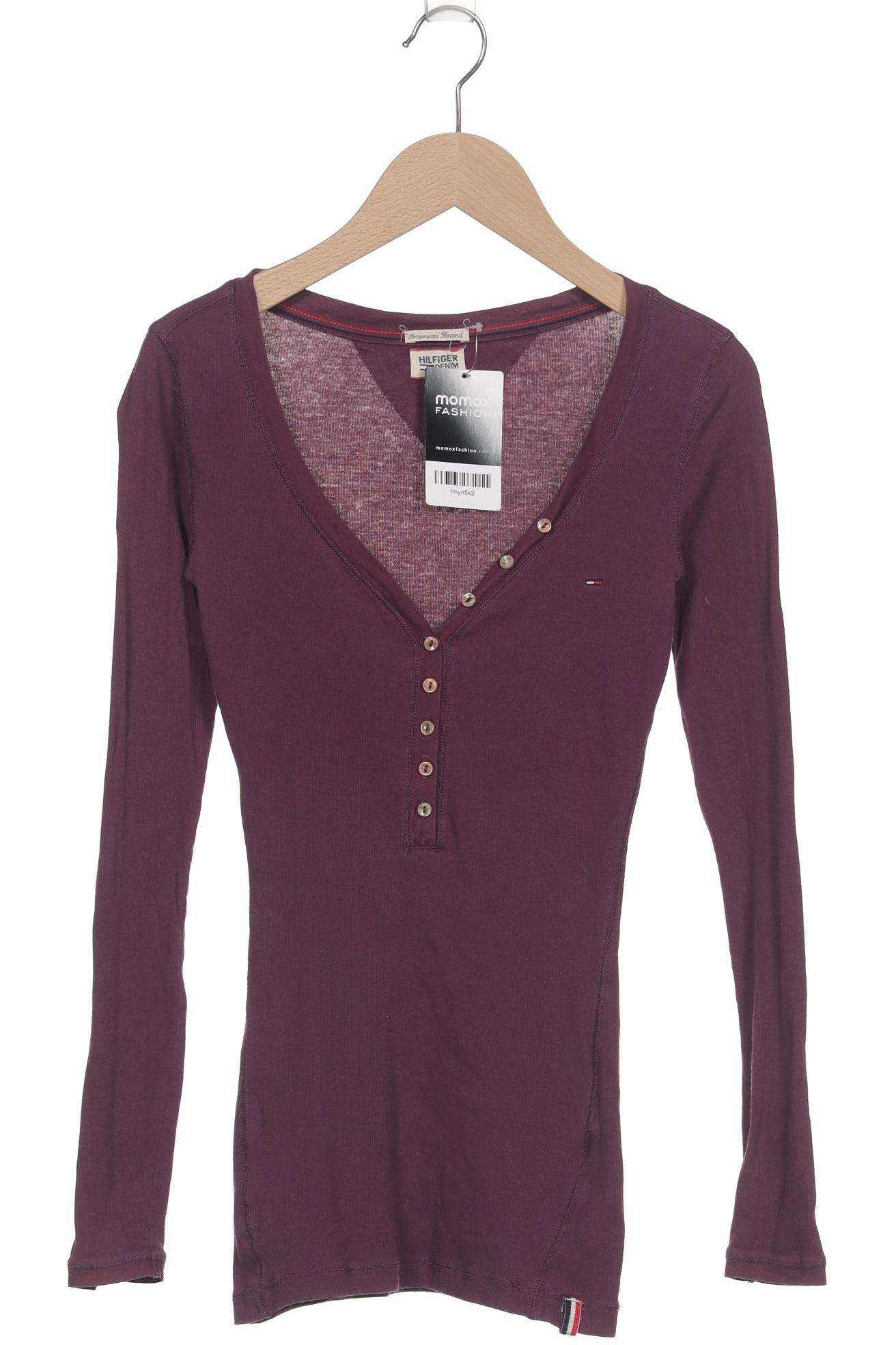 

Hilfiger Denim Damen Langarmshirt, flieder, Gr. 36
