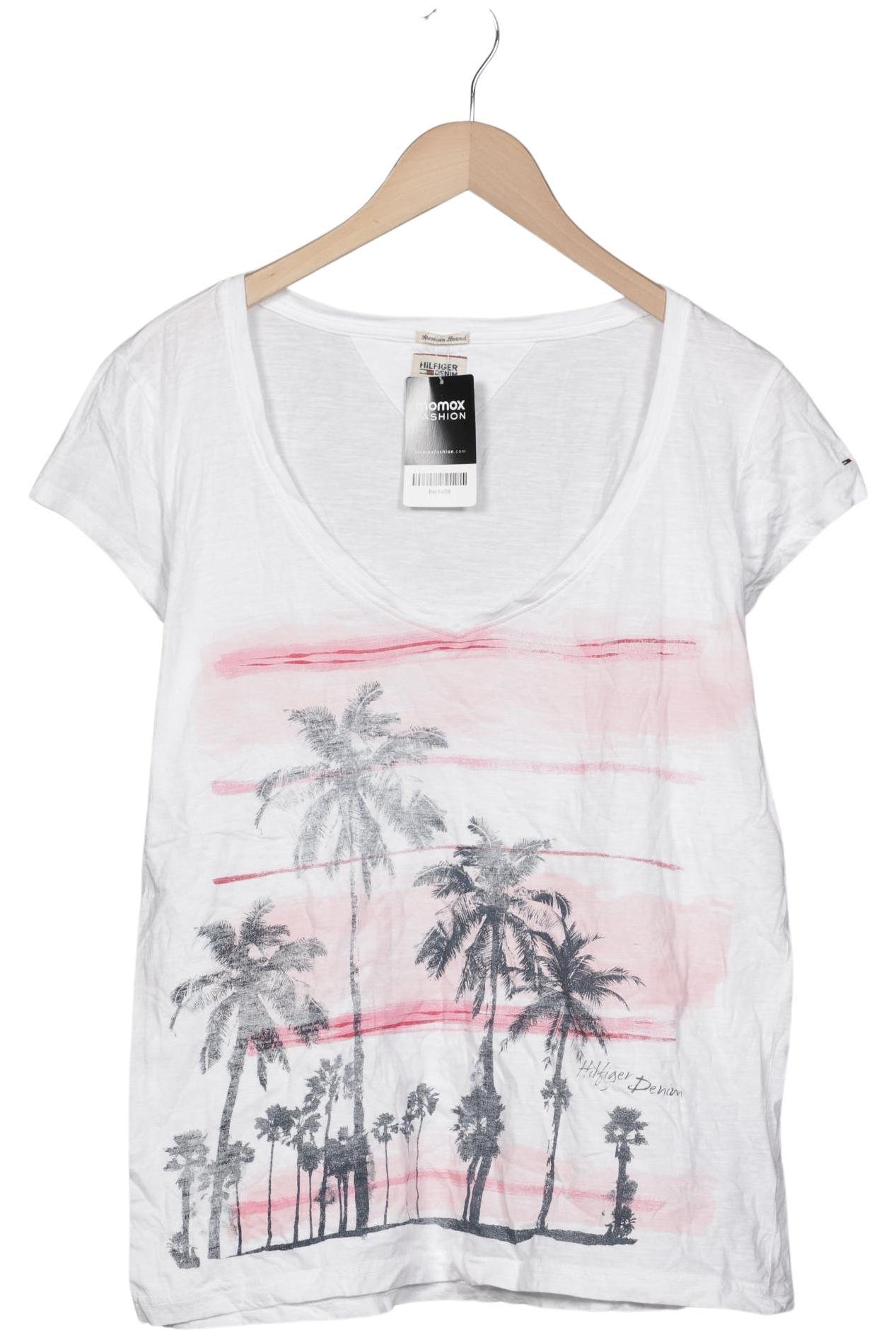

Hilfiger Denim Damen T-Shirt, weiß, Gr. 42