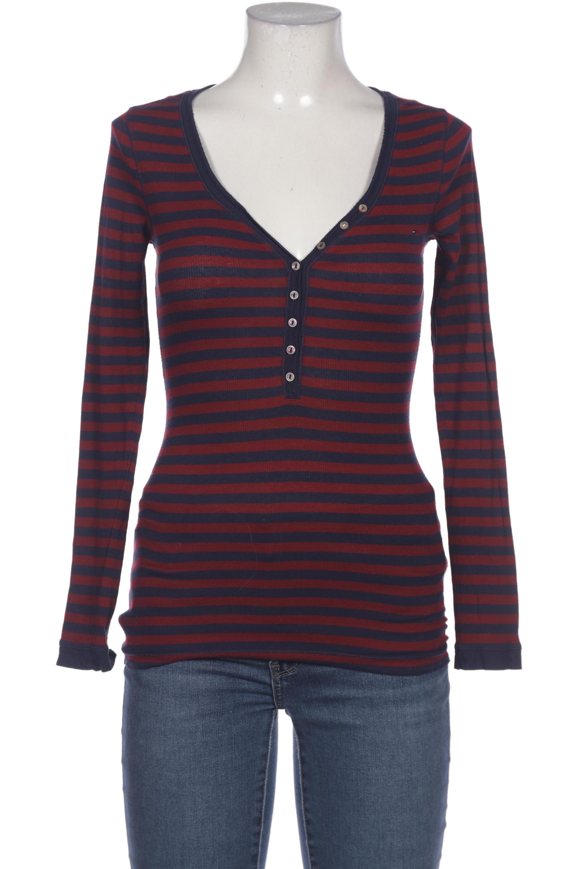 

Hilfiger Denim Damen Langarmshirt, bordeaux, Gr. 42