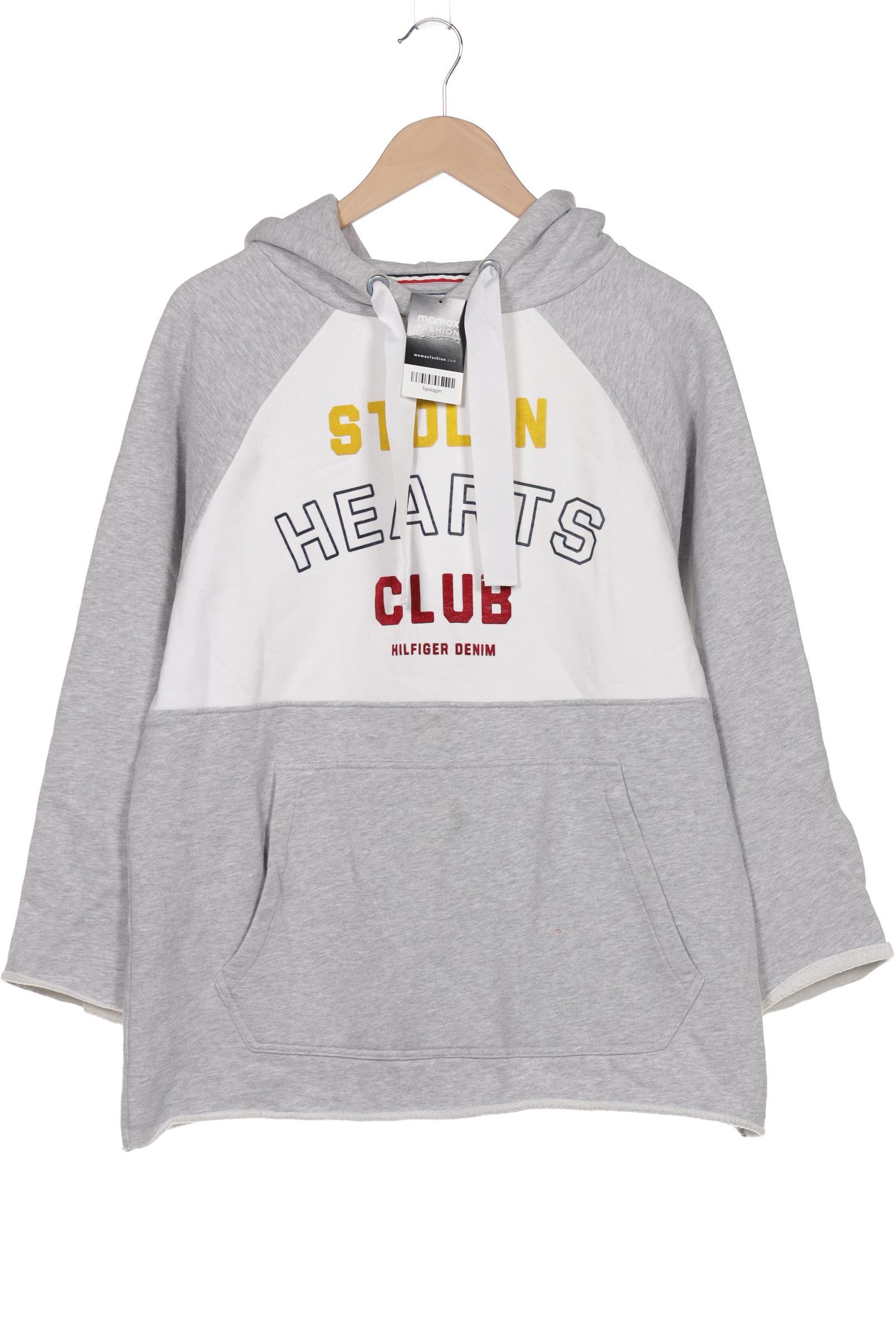 

Hilfiger Denim Damen Kapuzenpullover, grau, Gr. 38