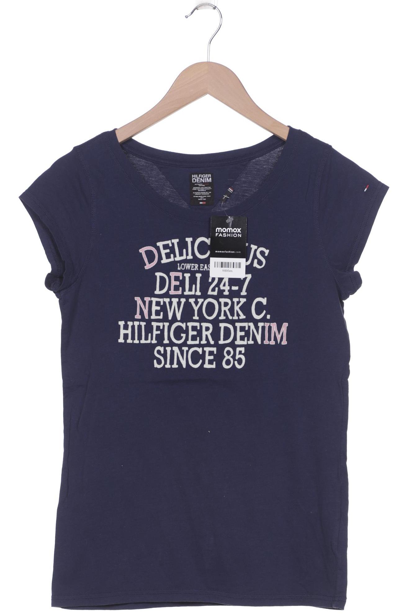 

HILFIGER DENIM Damen T-Shirt, marineblau