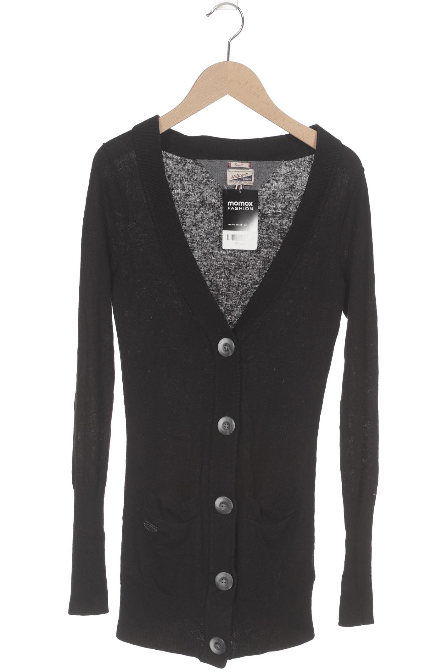 

Hilfiger Denim Damen Strickjacke, schwarz, Gr. 36