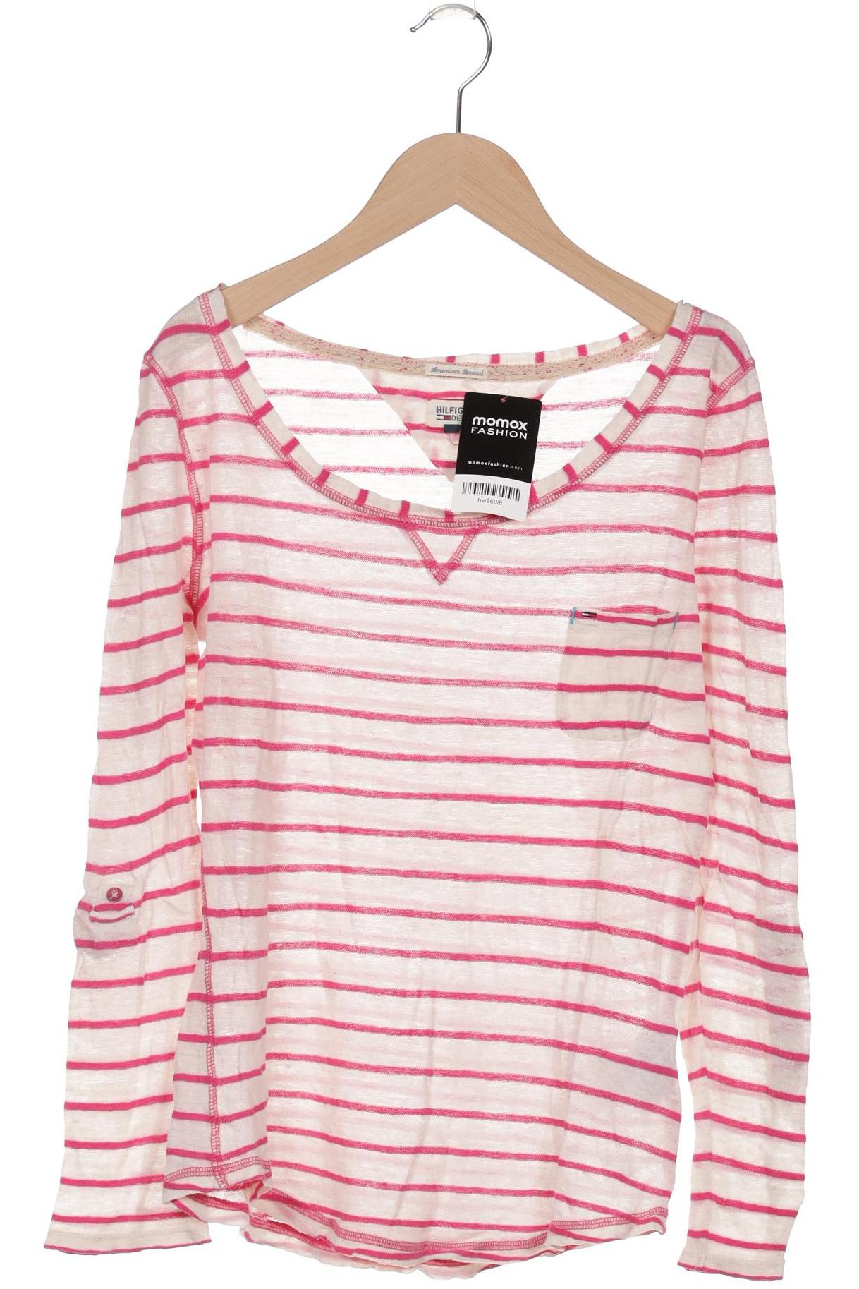 

Hilfiger Denim Damen Langarmshirt, beige, Gr. 38