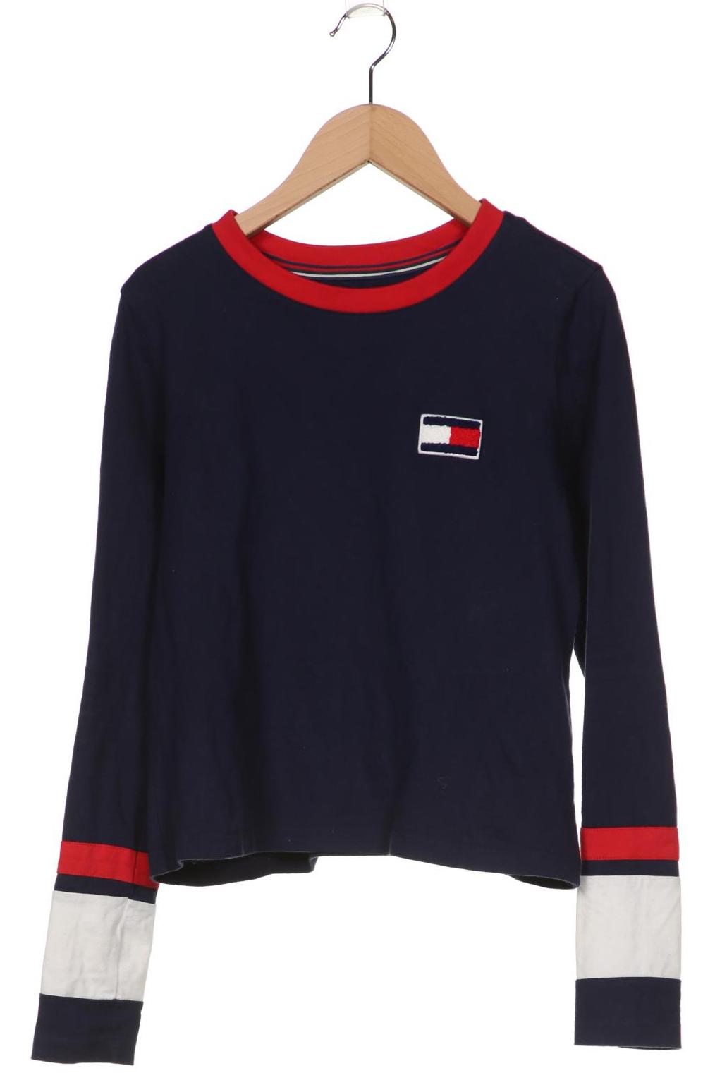 

HILFIGER DENIM Damen Langarmshirt, marineblau