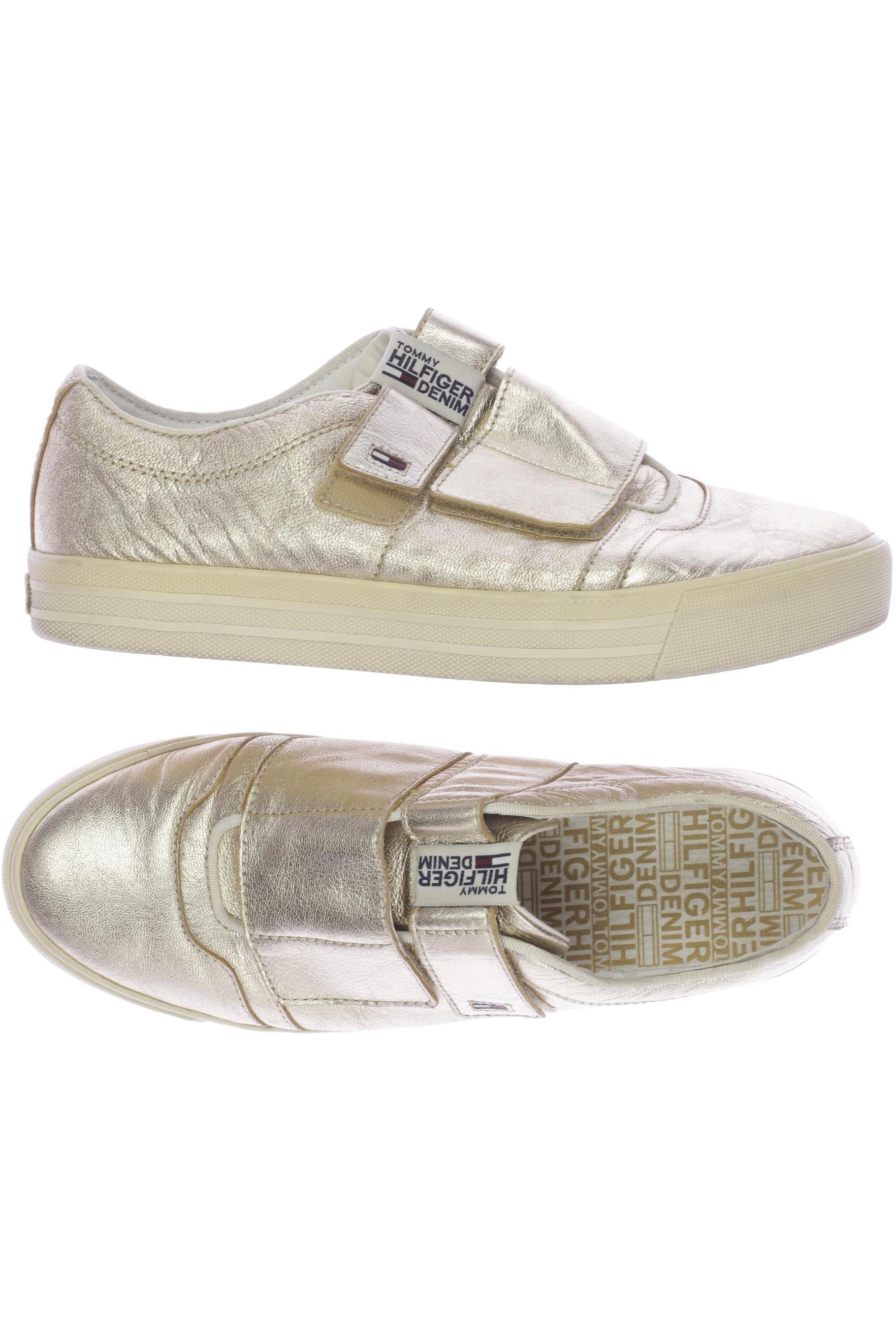 

Hilfiger Denim Damen Sneakers, gold, Gr. 41