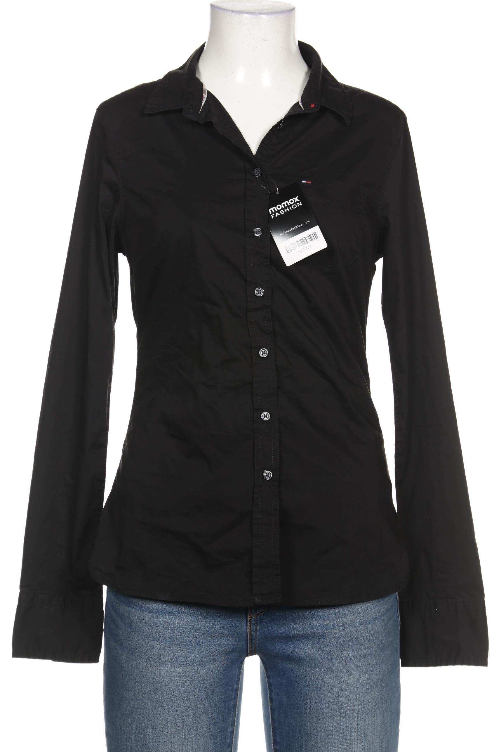 

HILFIGER DENIM Damen Bluse, schwarz