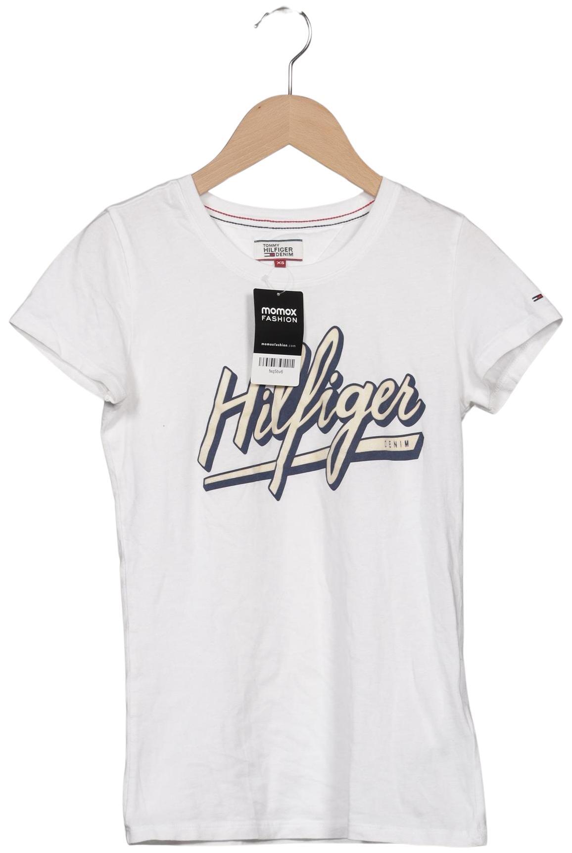 

Hilfiger Denim Damen T-Shirt, weiß, Gr. 34