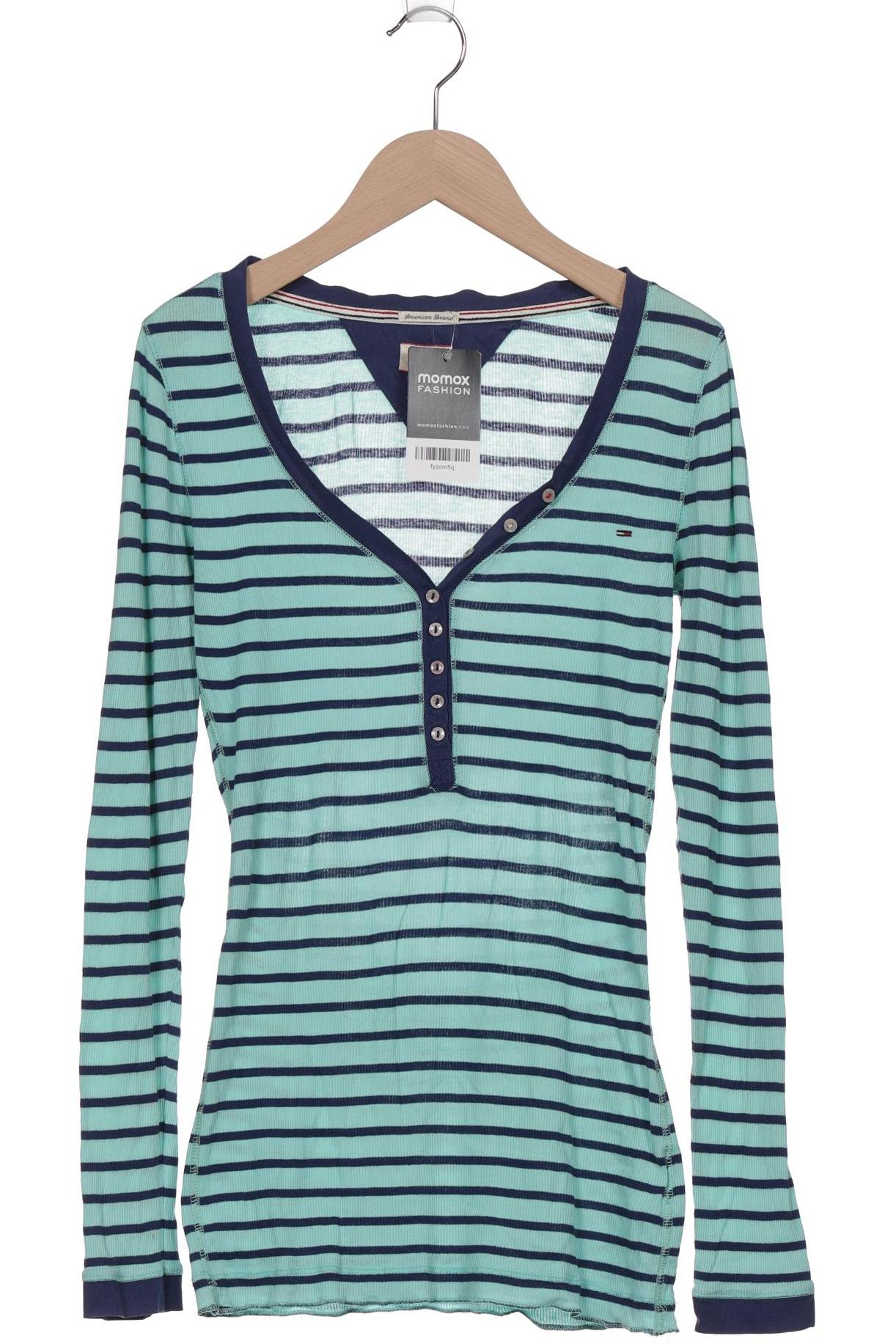

HILFIGER DENIM Damen Langarmshirt, türkis