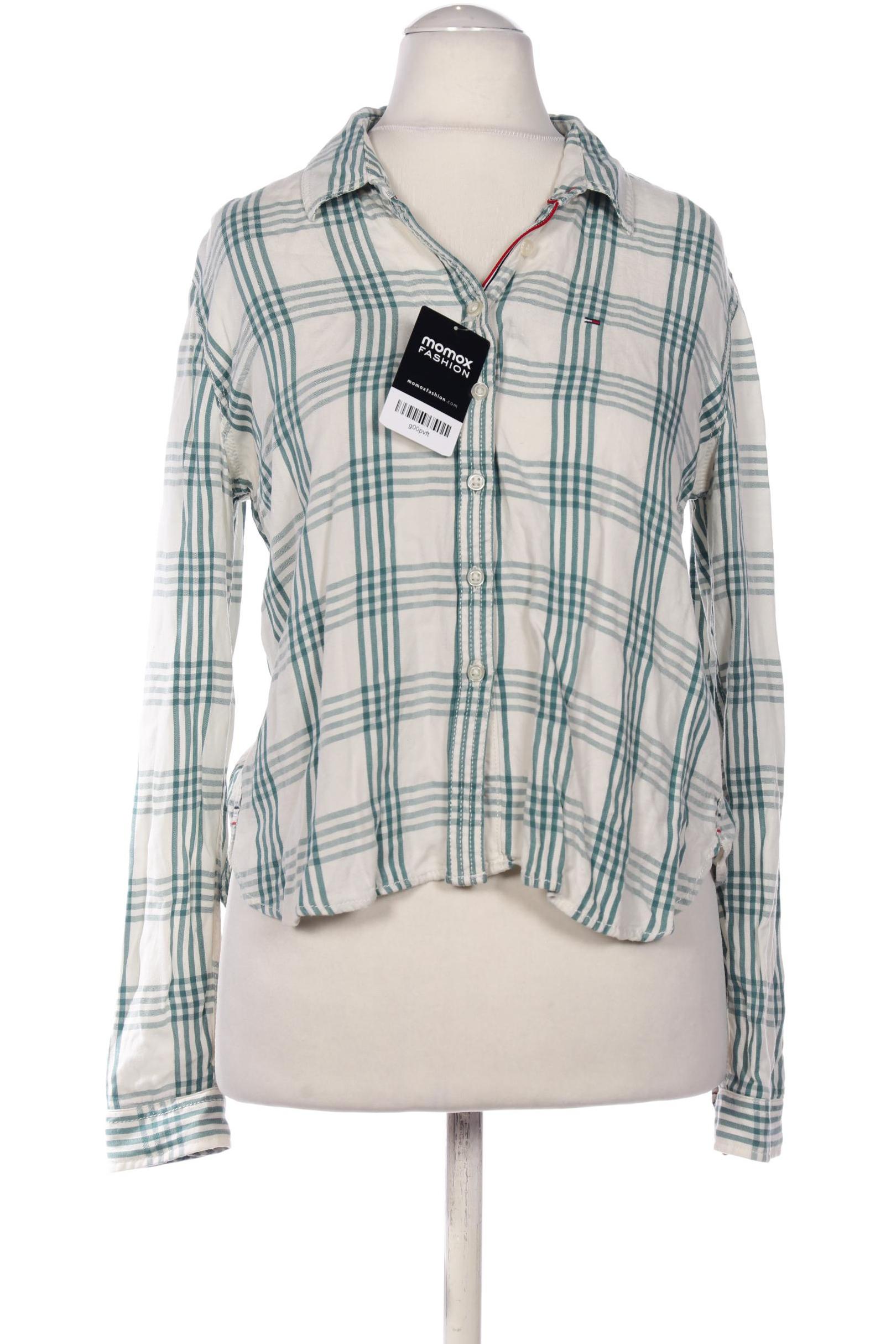 

Hilfiger Denim Damen Bluse, türkis, Gr. 36