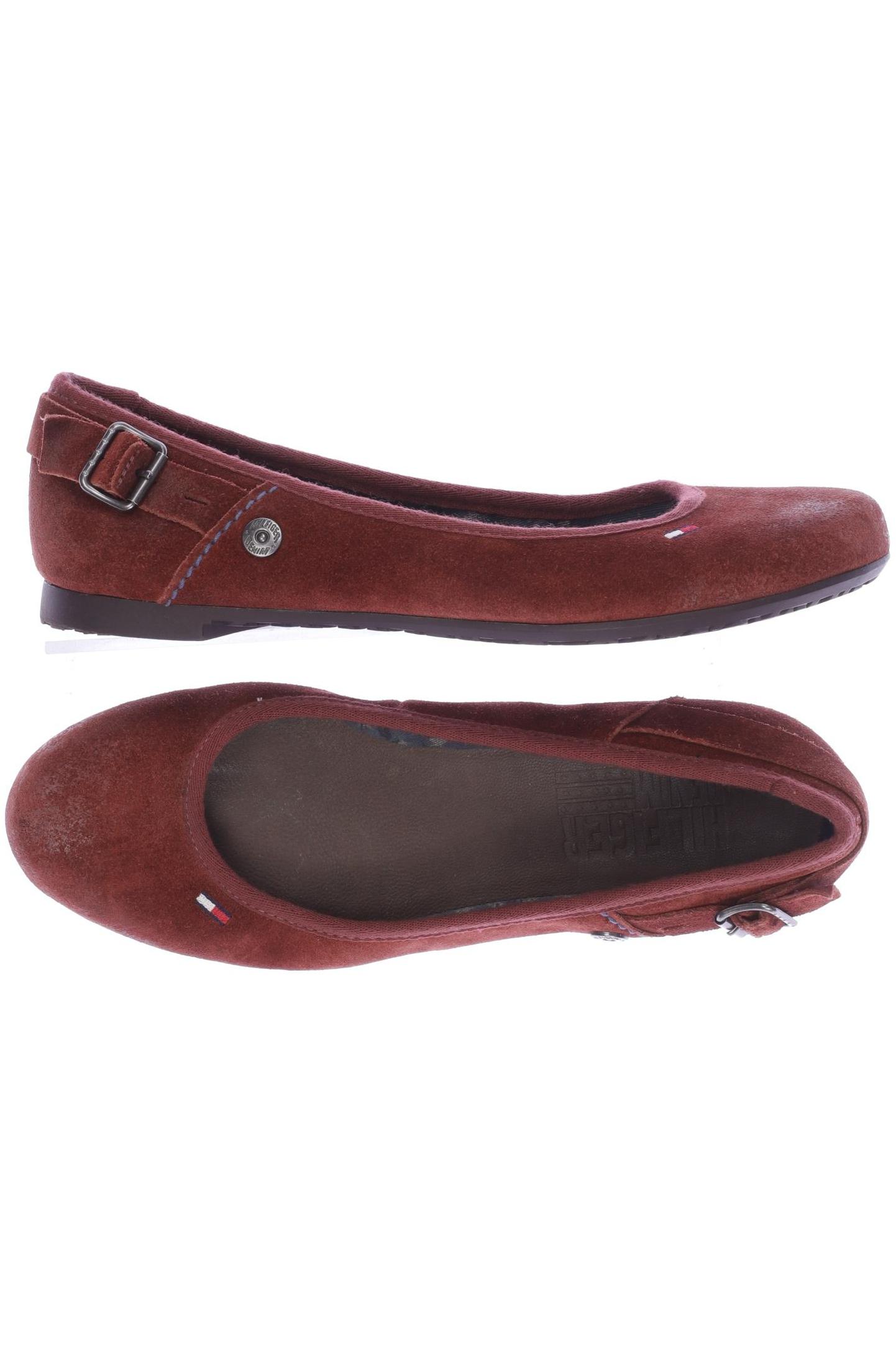 

Hilfiger Denim Damen Ballerinas, bordeaux, Gr. 38