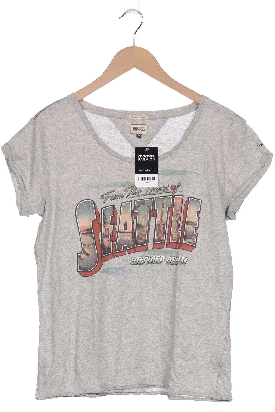 

Hilfiger Denim Damen T-Shirt, grau, Gr. 38