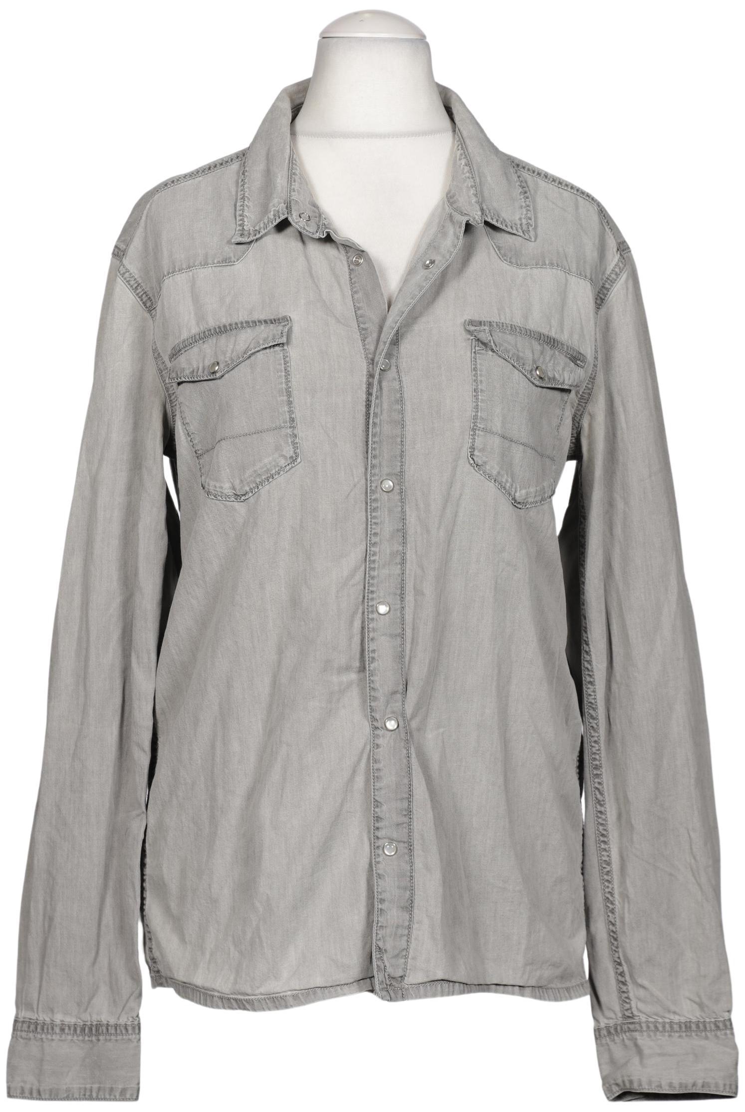 

Hilfiger Denim Damen Bluse, grau, Gr. 38