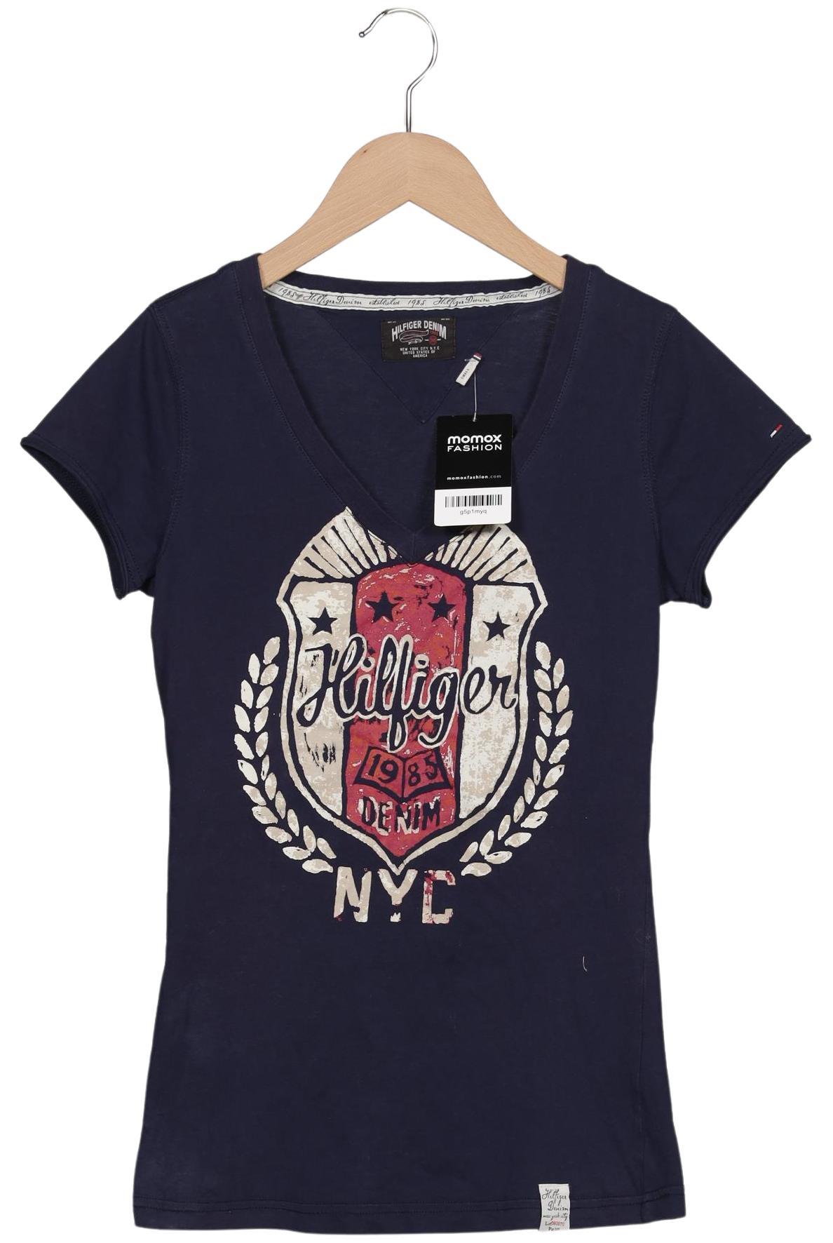 

Hilfiger Denim Damen T-Shirt, marineblau, Gr. 36