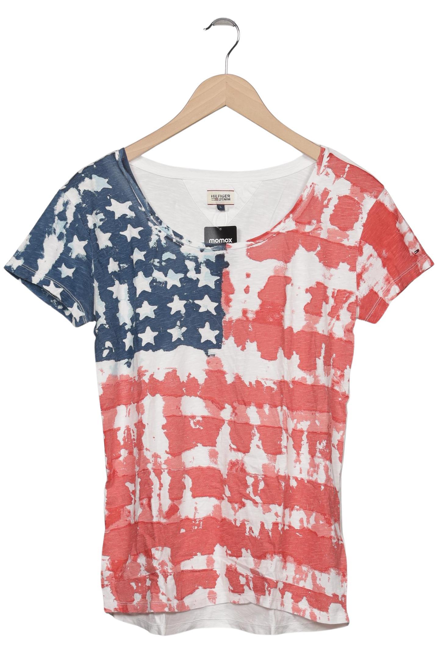 

Hilfiger Denim Damen T-Shirt, mehrfarbig, Gr. 42