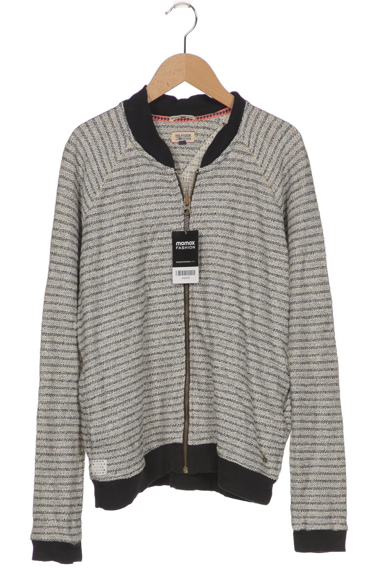 

HILFIGER DENIM Damen Strickjacke, grau