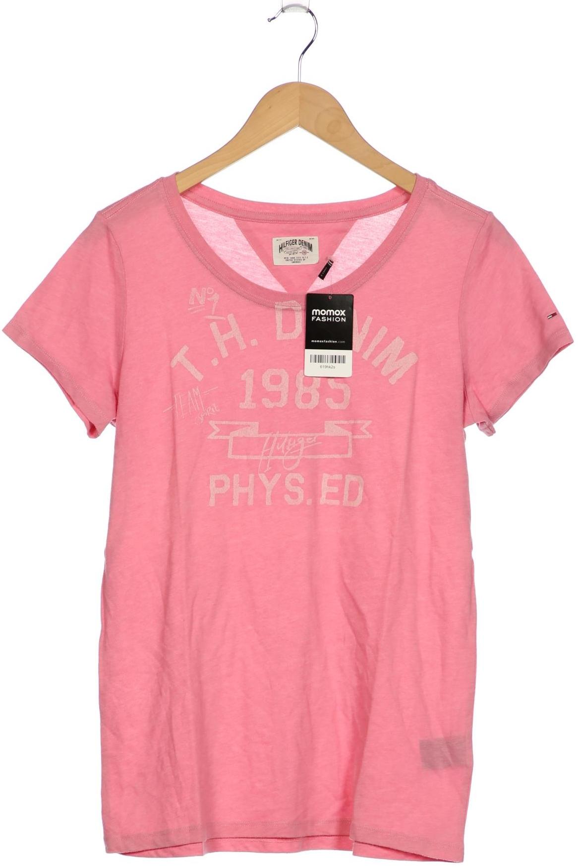 

Hilfiger Denim Damen T-Shirt, pink, Gr. 44
