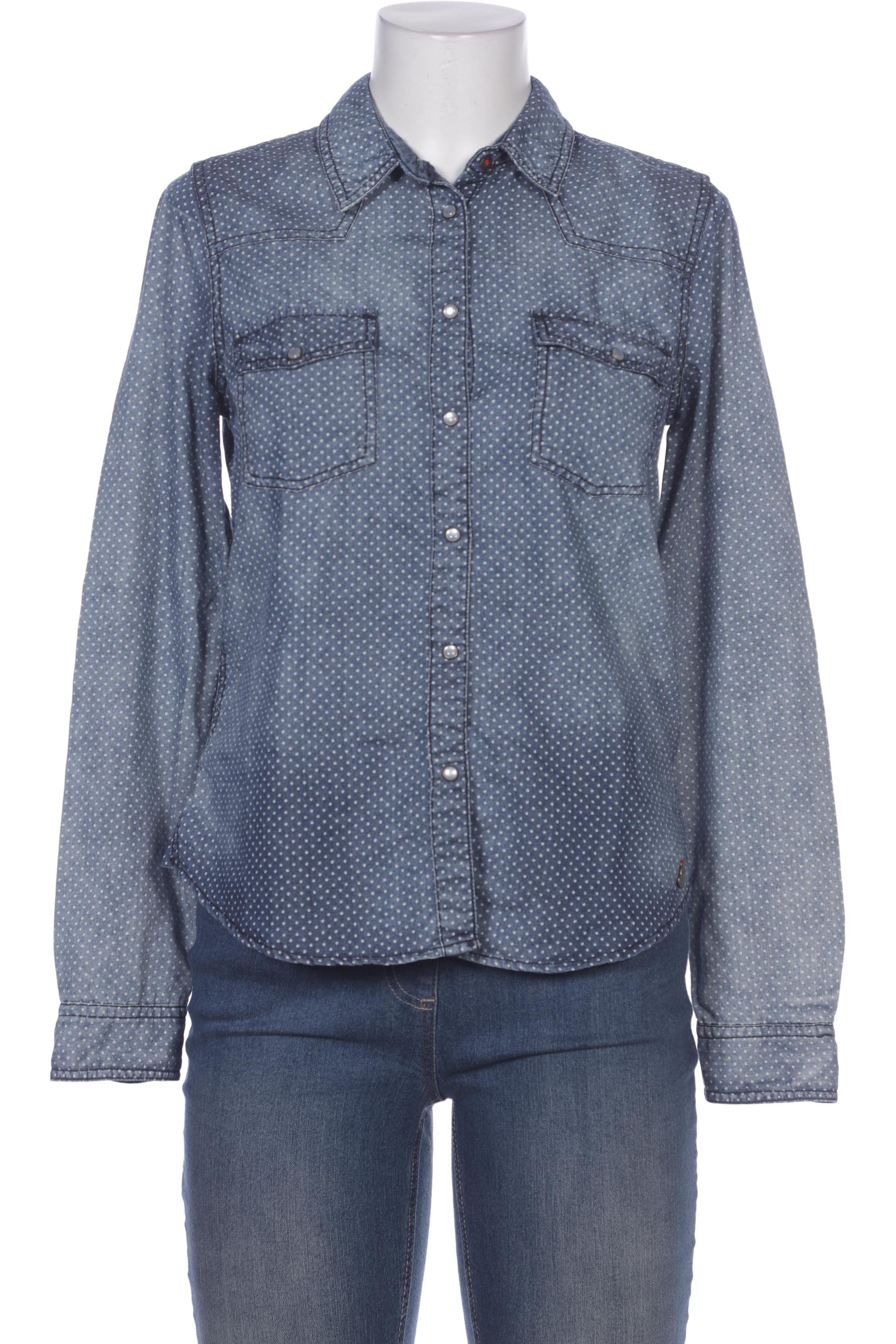 

Hilfiger Denim Damen Bluse, blau, Gr. 38