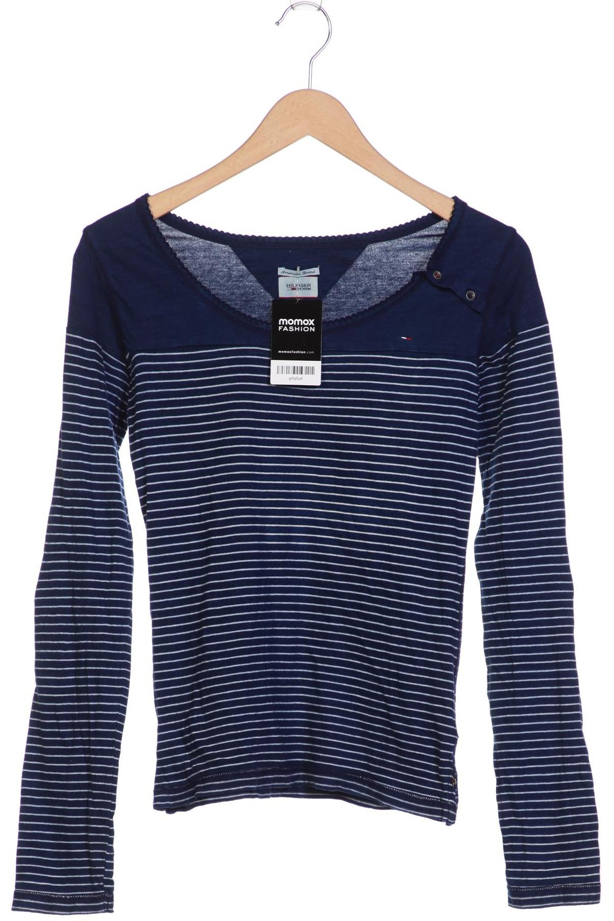 

HILFIGER DENIM Damen Langarmshirt, marineblau