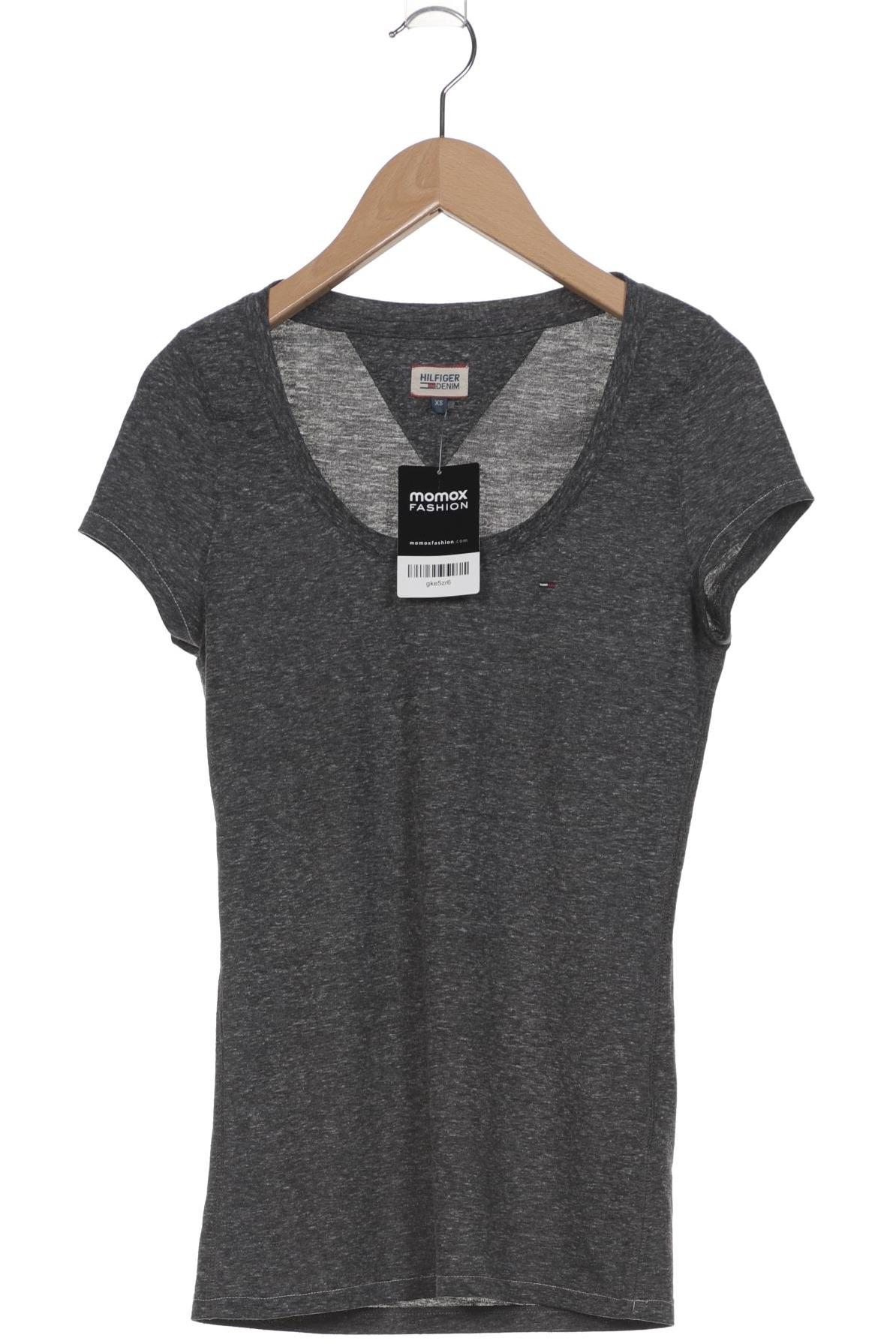 

Hilfiger Denim Damen T-Shirt, grau, Gr. 34