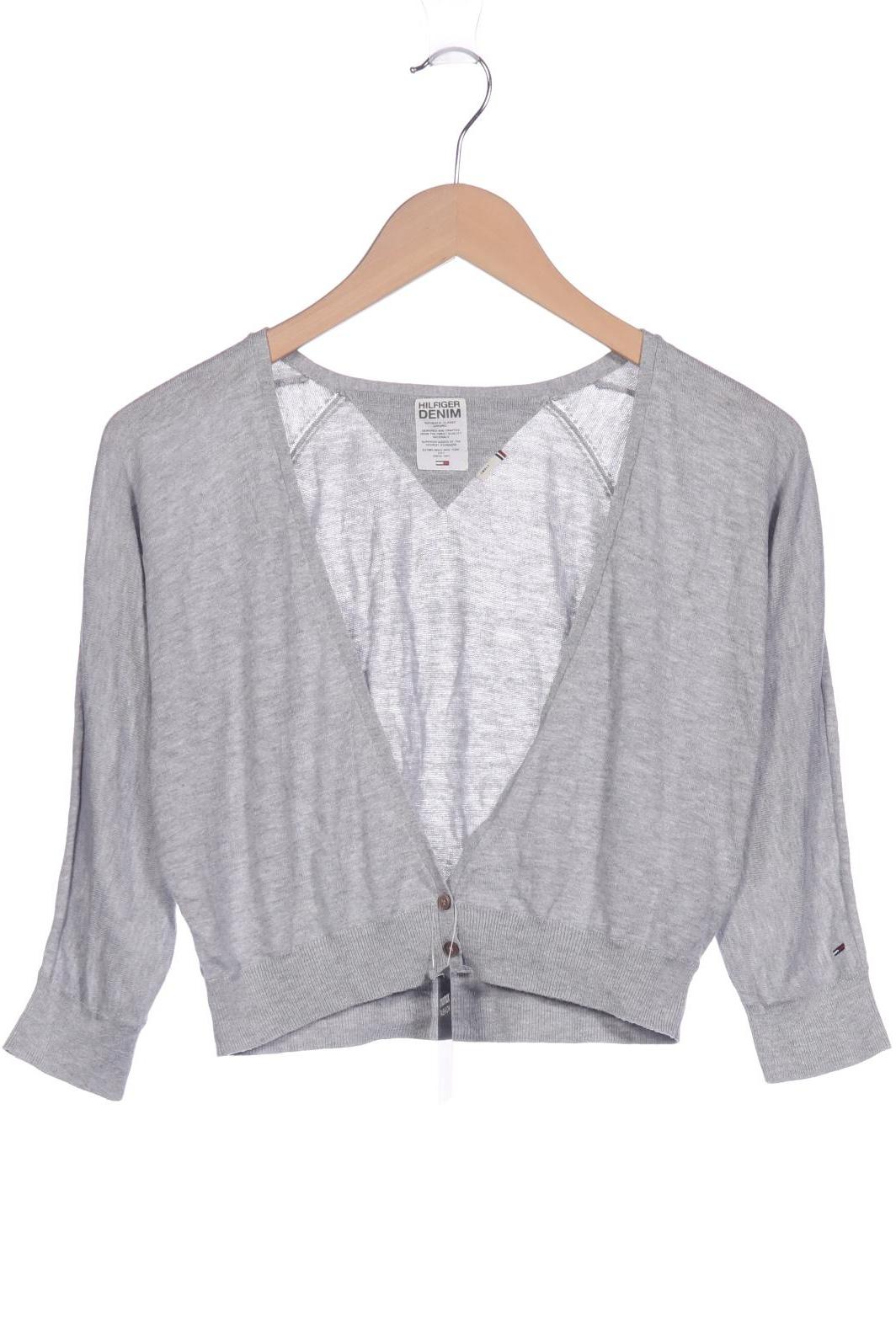 

Hilfiger Denim Damen Strickjacke, grau, Gr. 36