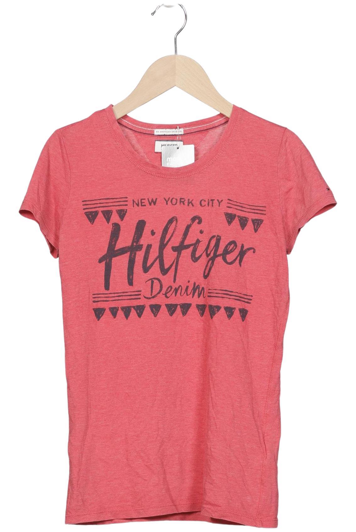 

Hilfiger Denim Damen T-Shirt, rot, Gr. 36