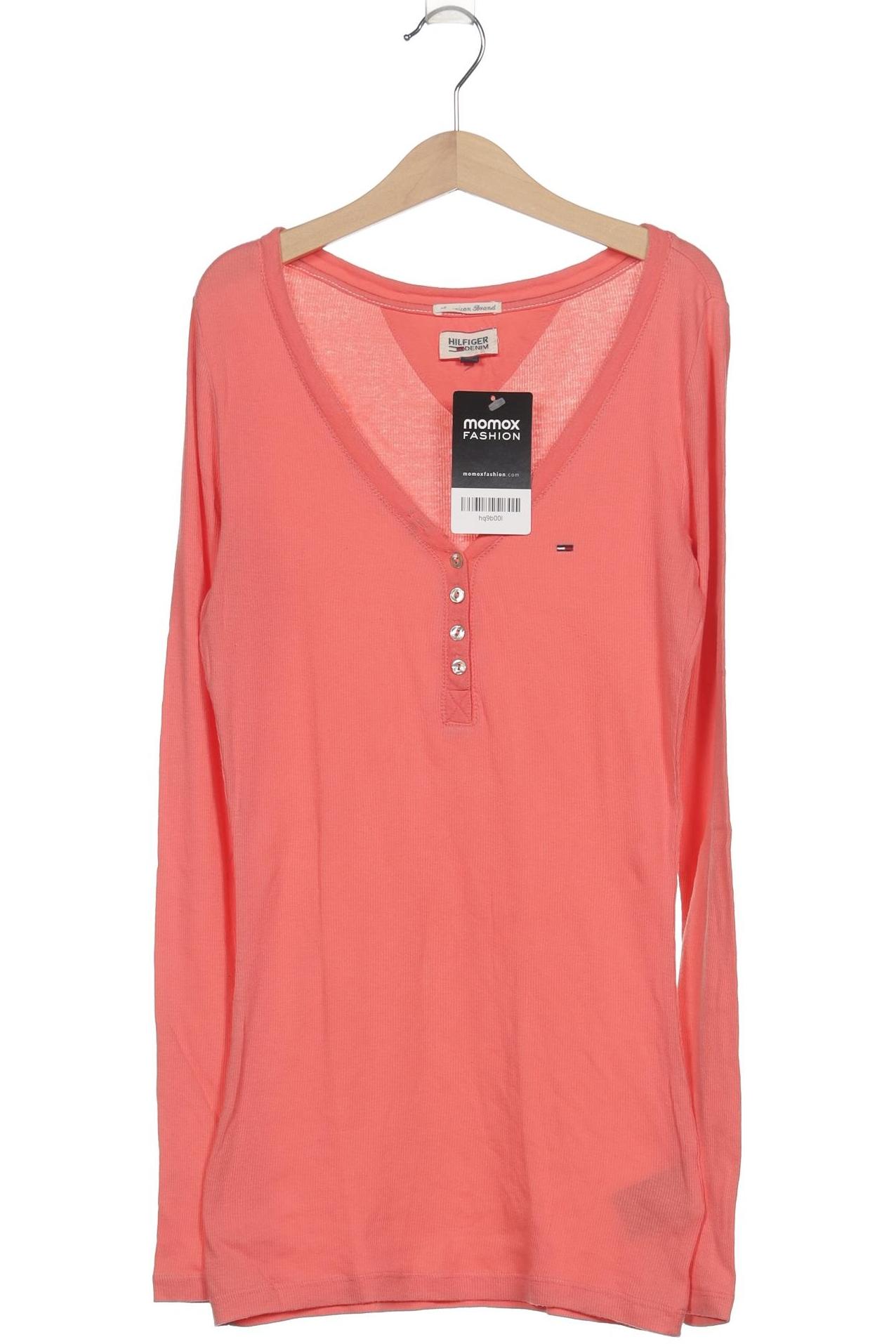

Hilfiger Denim Damen Langarmshirt, pink, Gr. 36