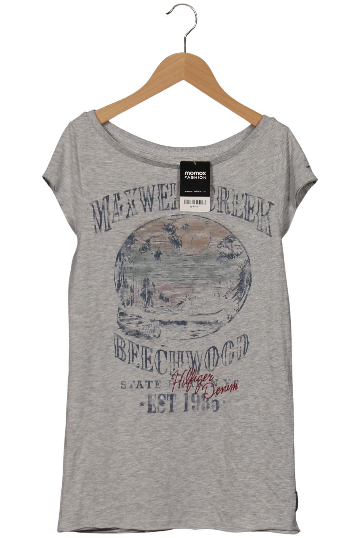 

Hilfiger Denim Damen T-Shirt, grau, Gr. 36