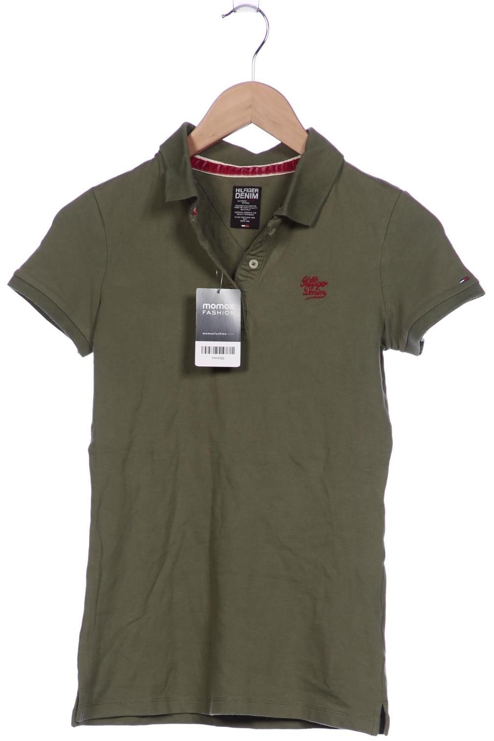 

Hilfiger Denim Damen Poloshirt, grün, Gr. 38