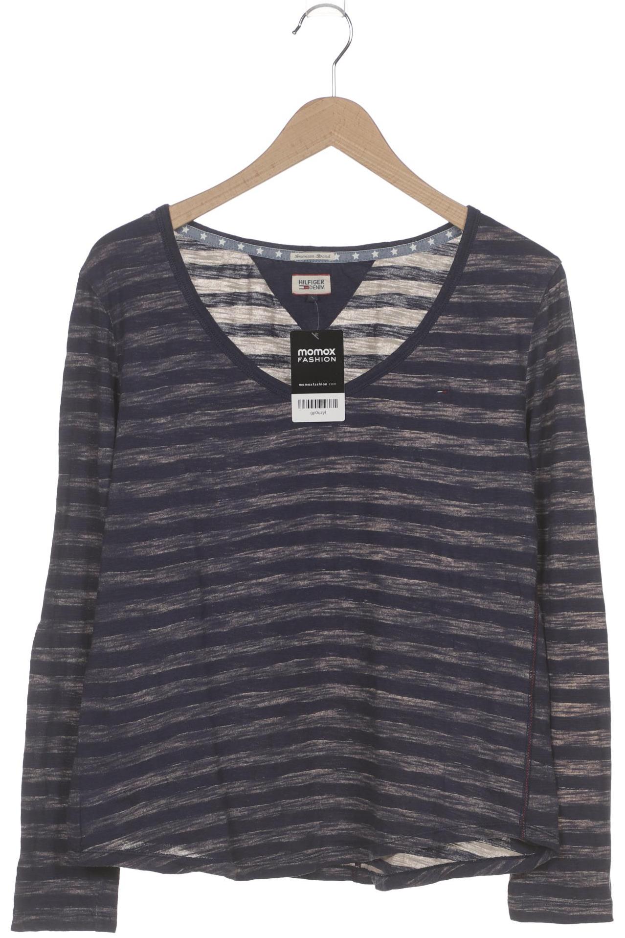 

Hilfiger Denim Damen Langarmshirt, marineblau, Gr. 42
