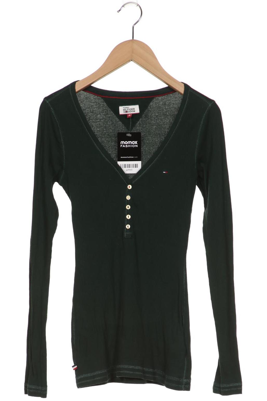 

HILFIGER DENIM Damen Langarmshirt, grün