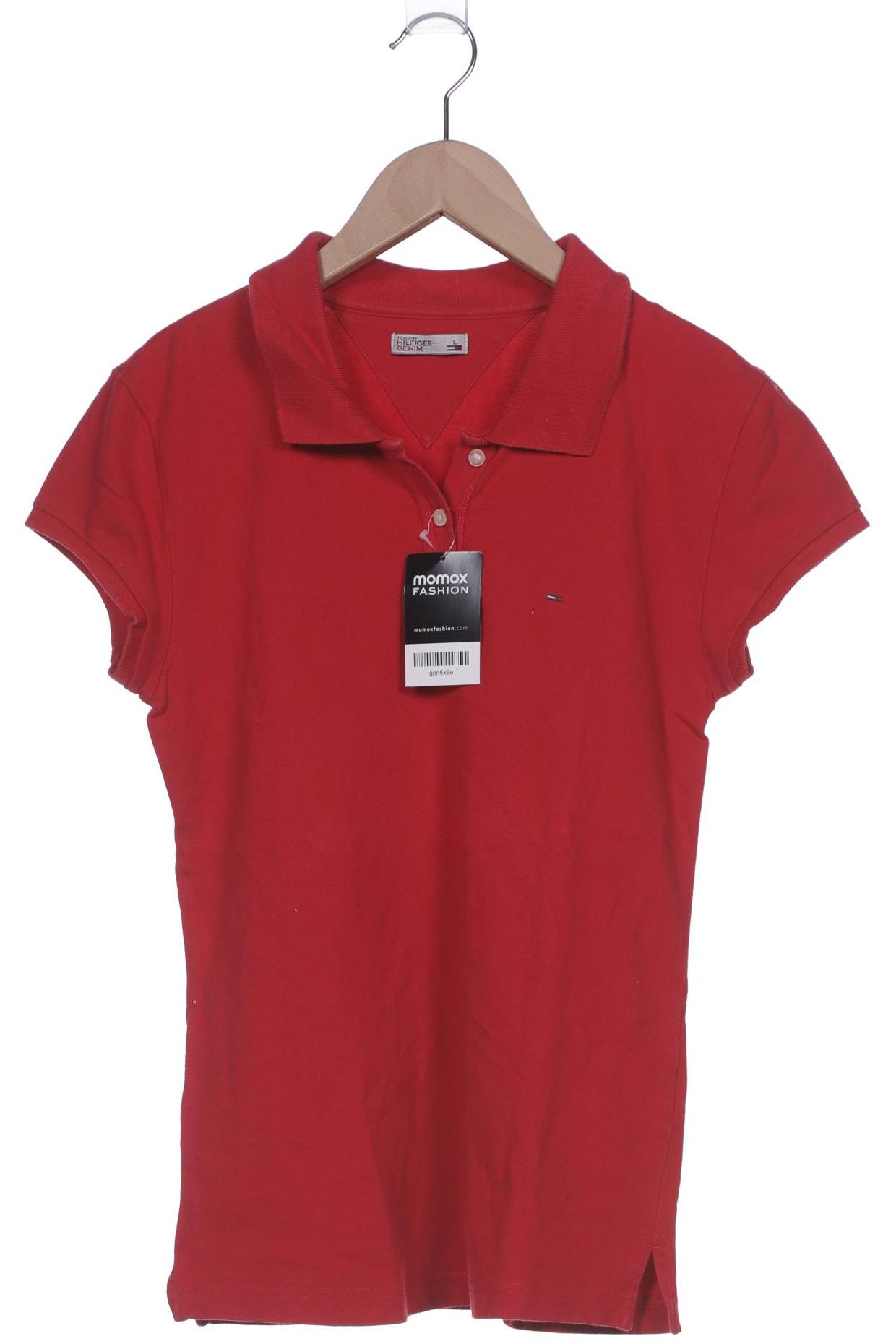

Hilfiger Denim Damen Poloshirt, rot, Gr. 42