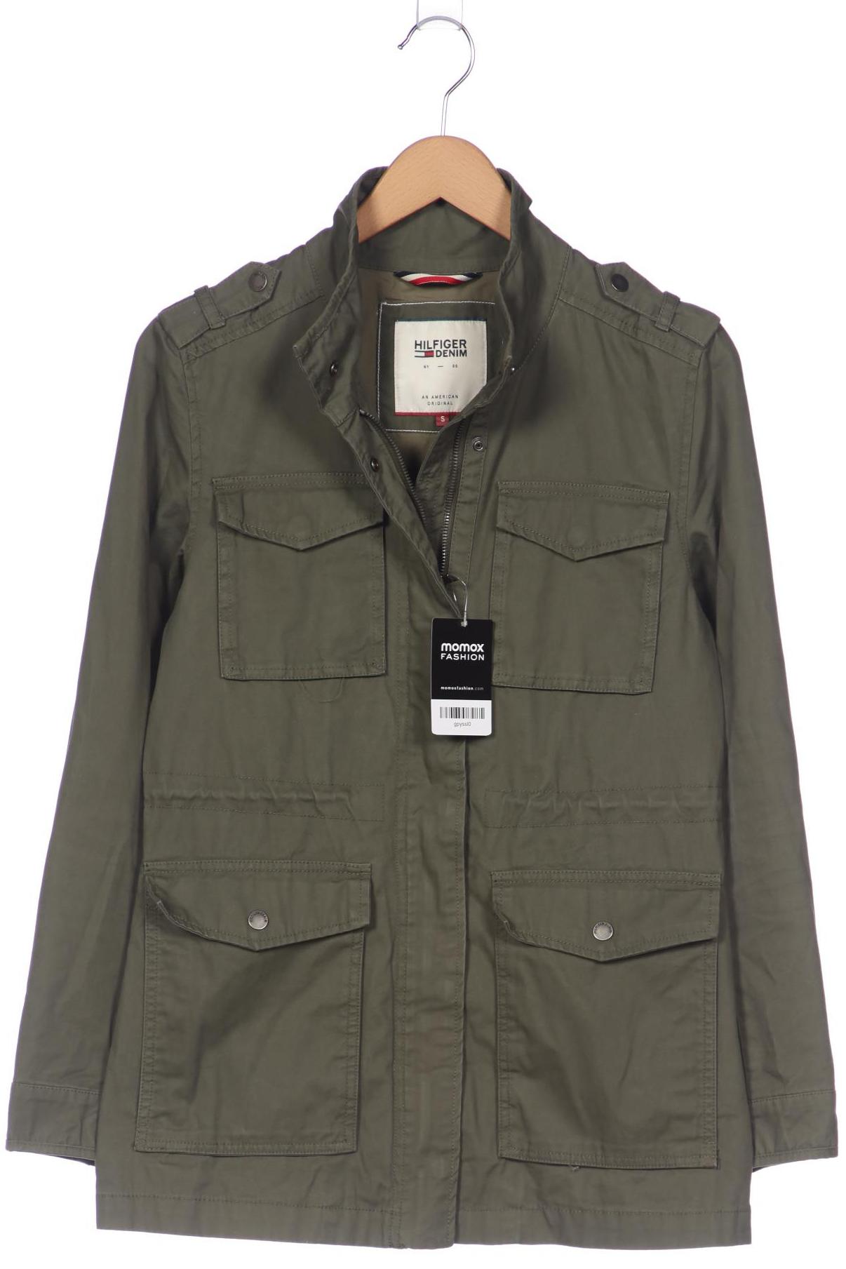 

Hilfiger Denim Damen Jacke, grün, Gr. 36