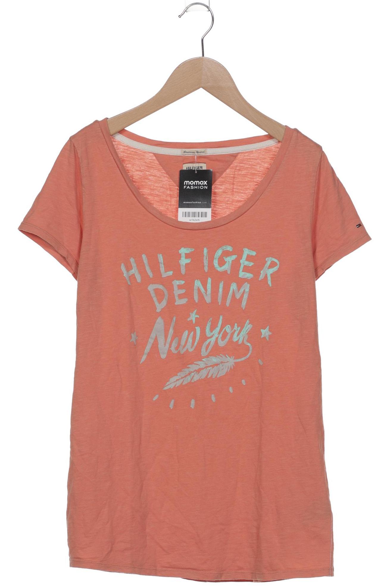 

Hilfiger Denim Damen T-Shirt, orange, Gr. 44