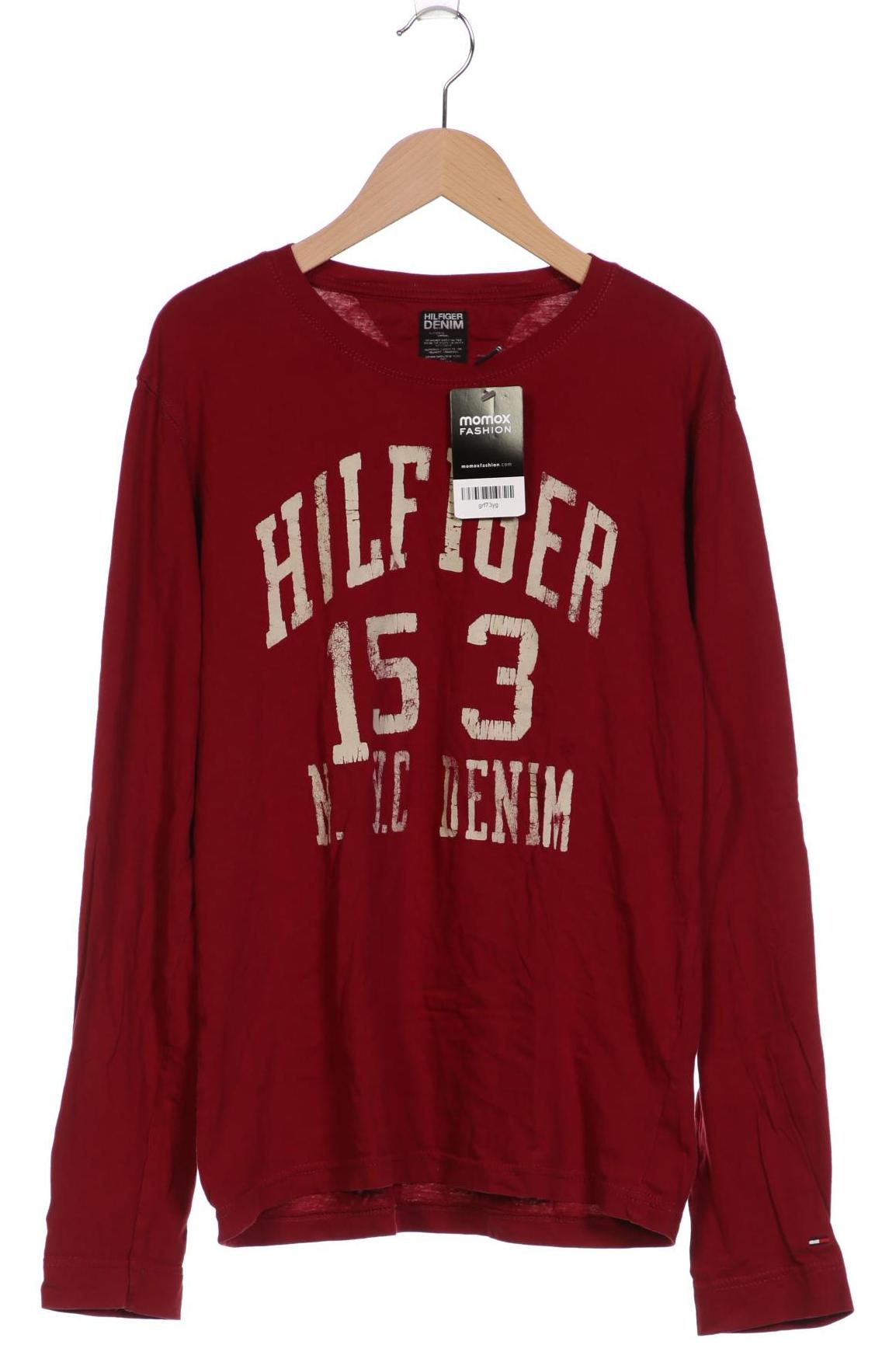 

Hilfiger Denim Damen Langarmshirt, bordeaux, Gr. 36