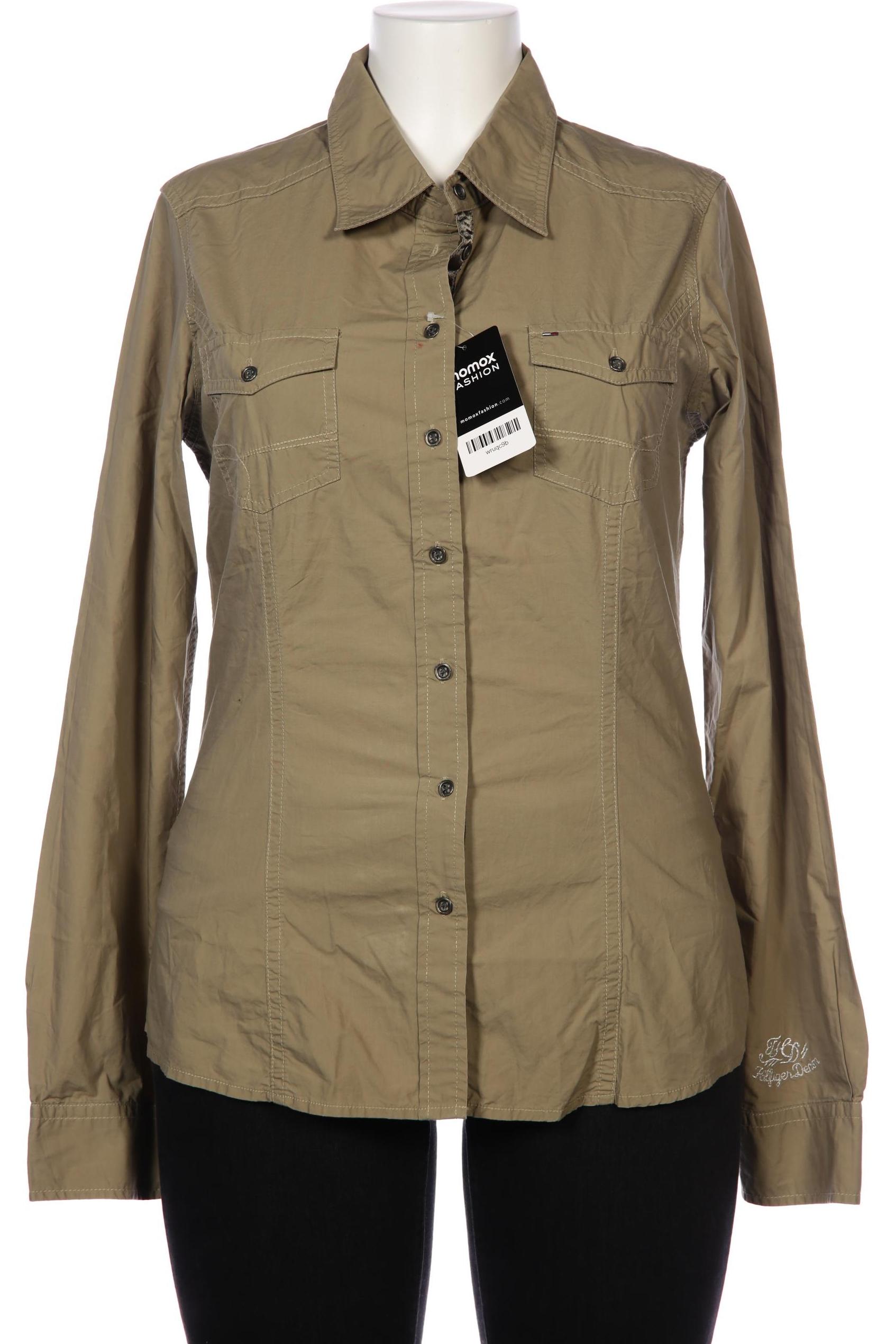 

Hilfiger Denim Damen Bluse, grün, Gr. 44